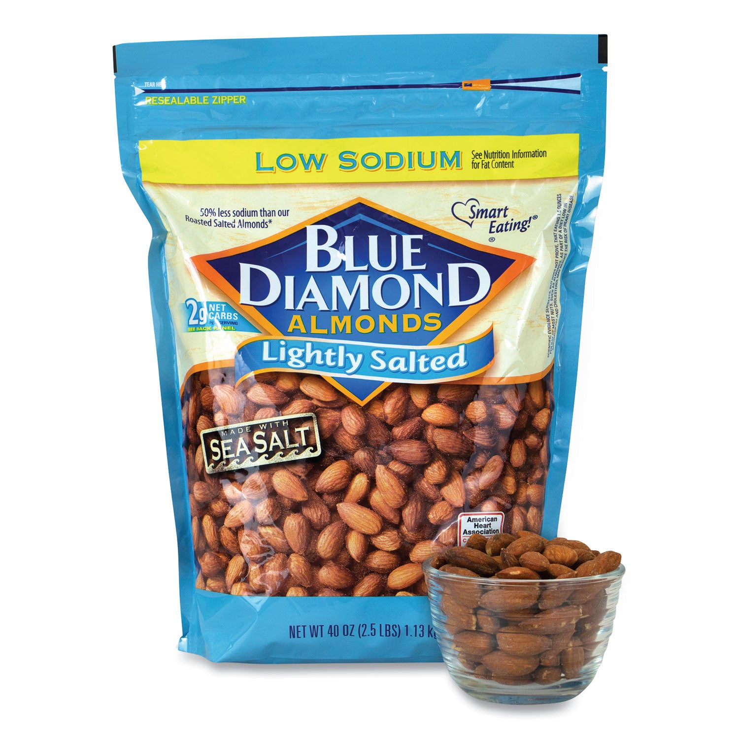 low-sodium-lightly-salted-almonds-10-oz-bag-ships-in-1-3-business-days_grr90000170 - 1