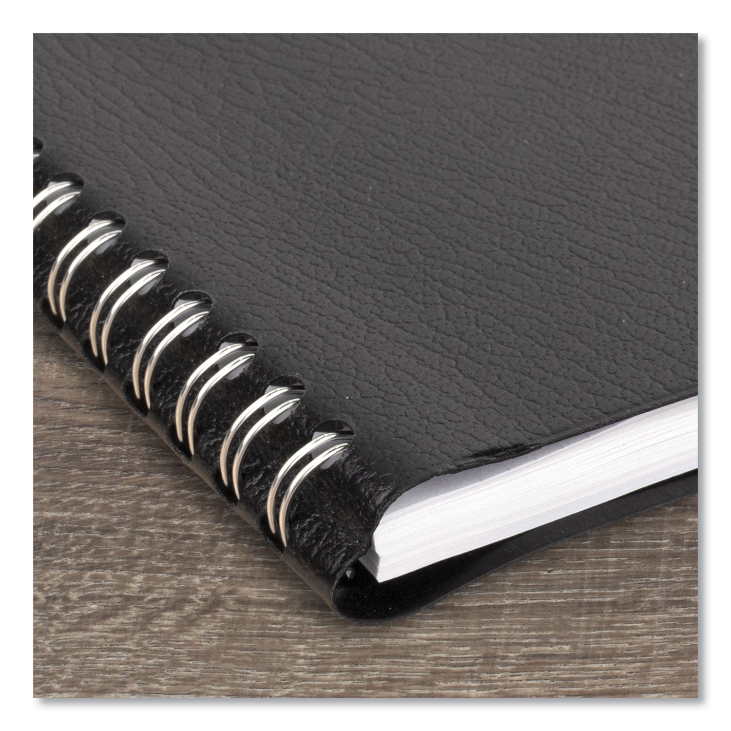 DayMinder Block Format Weekly Appointment Book, 8.5 x 5.5, Black Cover, 12-Month (Jan to Dec): 2024 - 