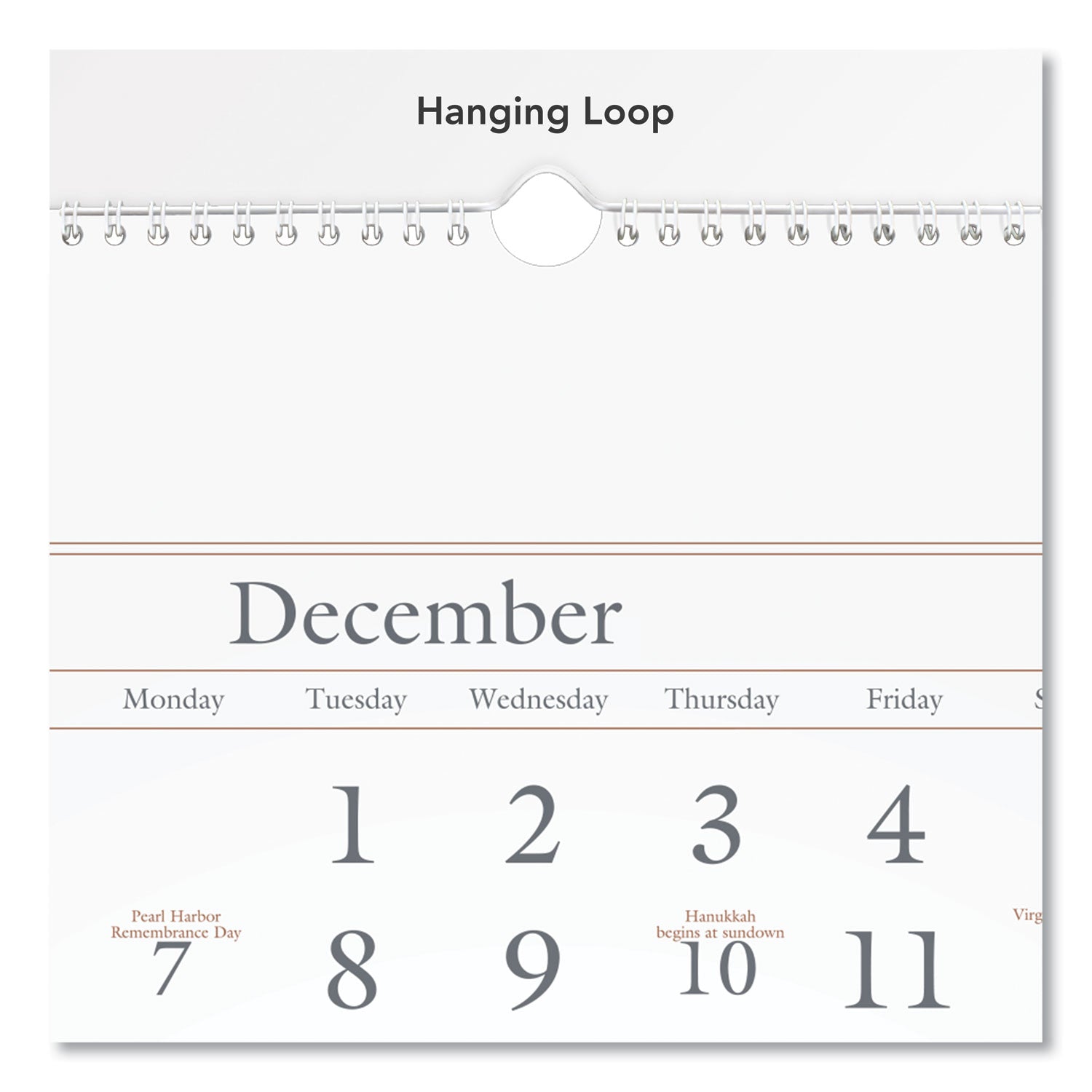 Three-Month Reference Wall Calendar, 12 x 27, White Sheets, 15-Month (Dec to Feb): 2023 to 2025