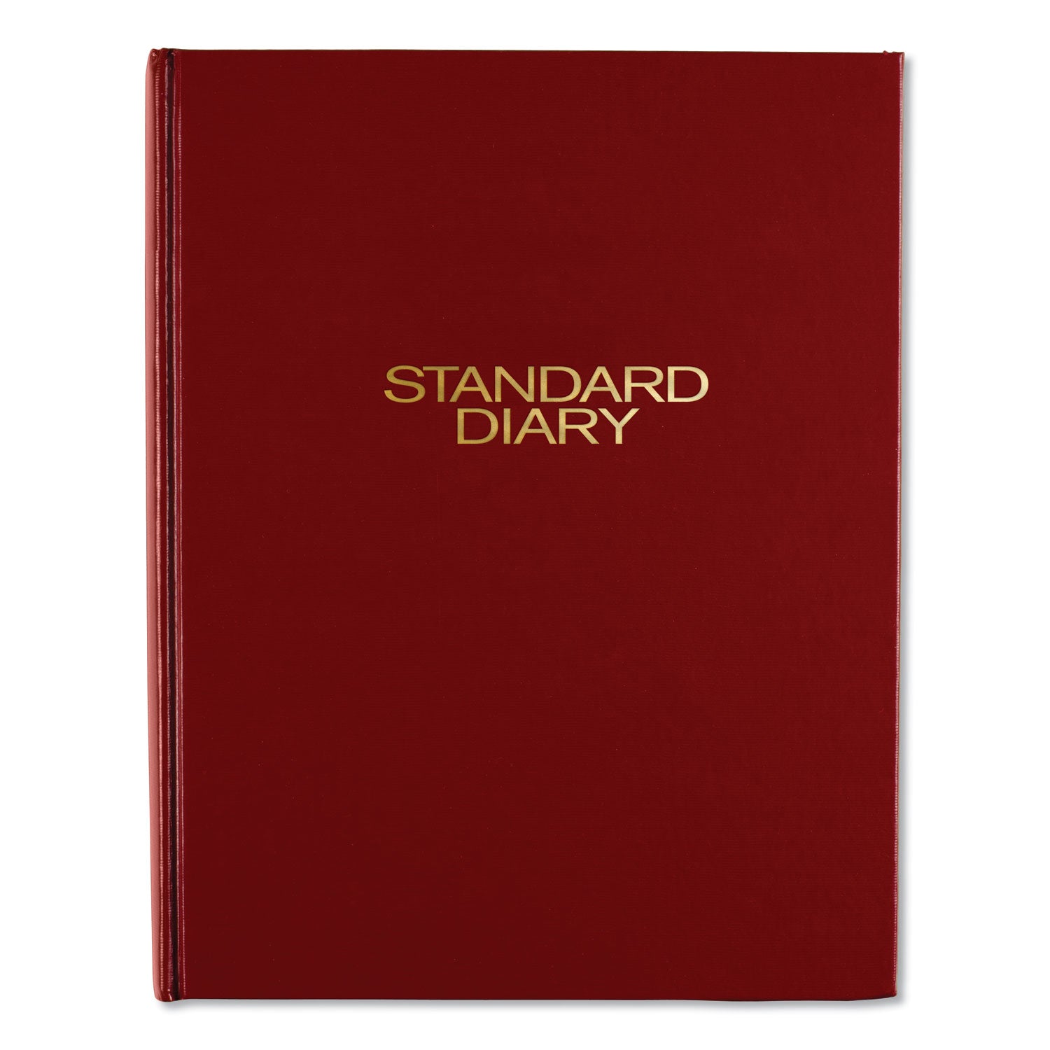 Standard Diary Daily Diary, 2024 Edition, Medium/College Rule, Red Cover, (200) 9.5 x 7.5 Sheets - 