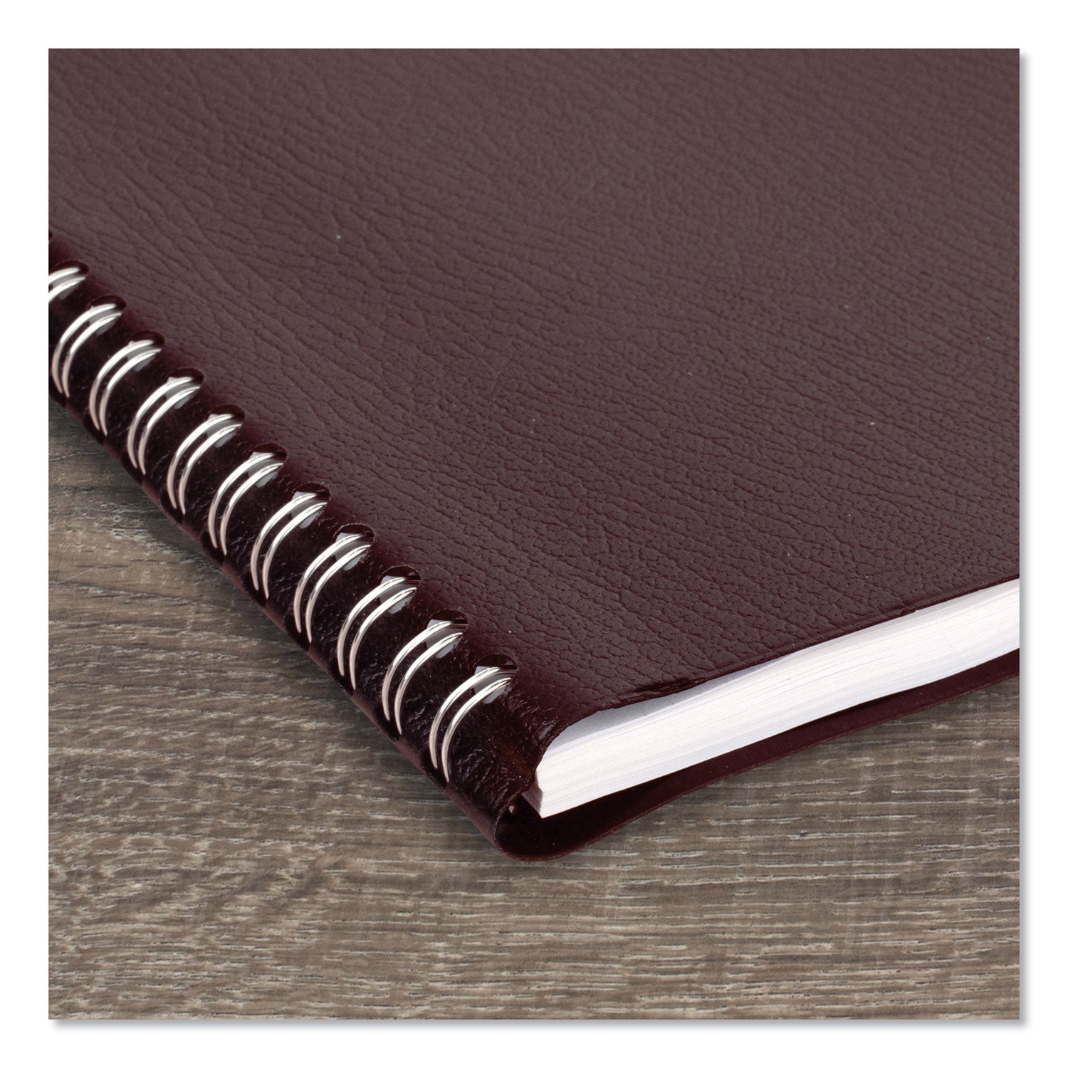 DayMinder Weekly Appointment Book, Vertical-Column Format, 11 x 8, Burgundy Cover, 12-Month (Jan to Dec): 2024