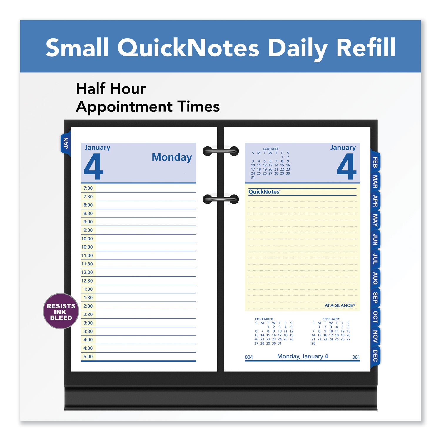 quicknotes-desk-calendar-refill-35-x-6-white-yellow-blue-sheets-12-month-jan-to-dec-2024_aage51750 - 2
