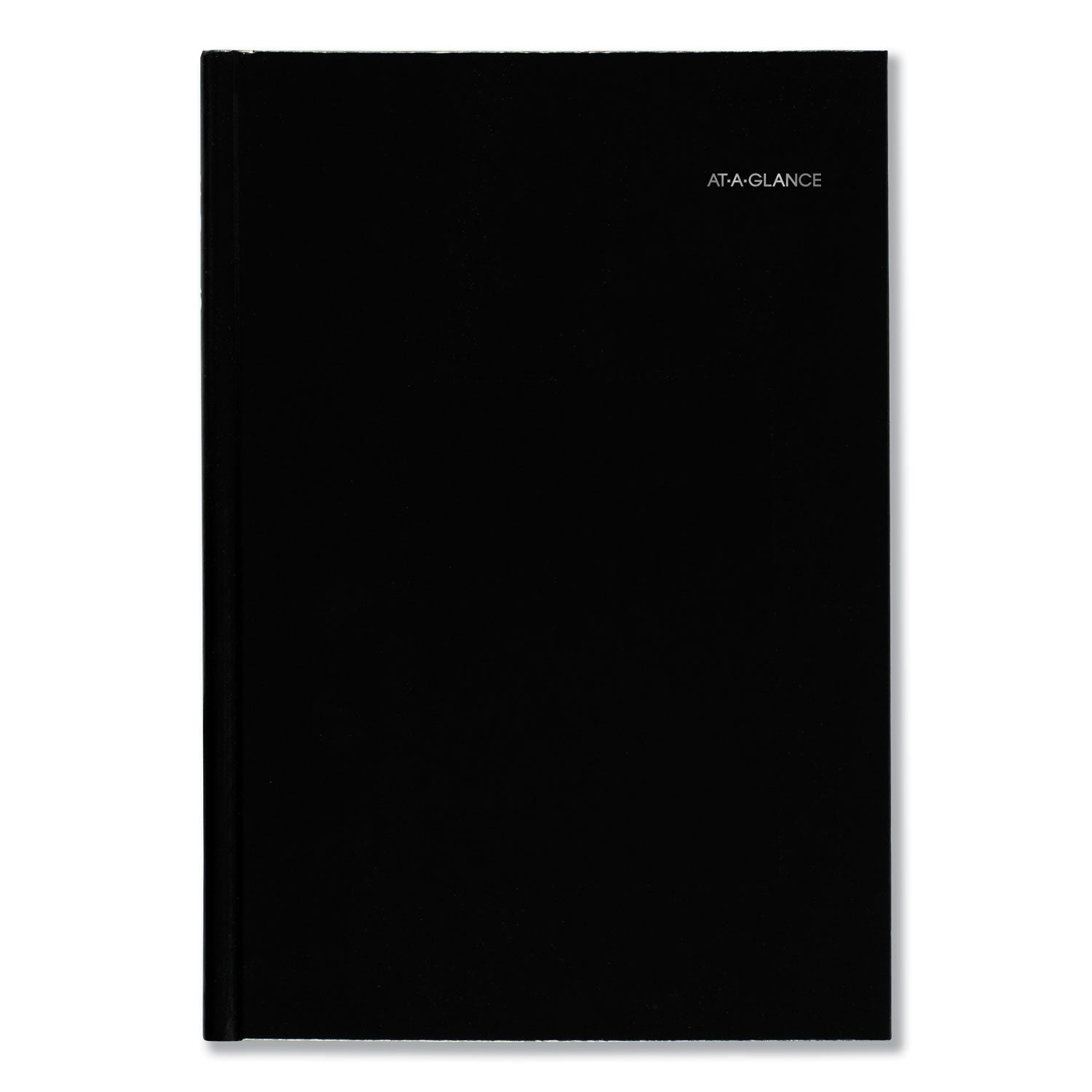 DayMinder Hard-Cover Monthly Planner, Ruled Blocks, 11.75 x 8, Black Cover, 14-Month (Dec to Jan): 2023 to 2025 - 