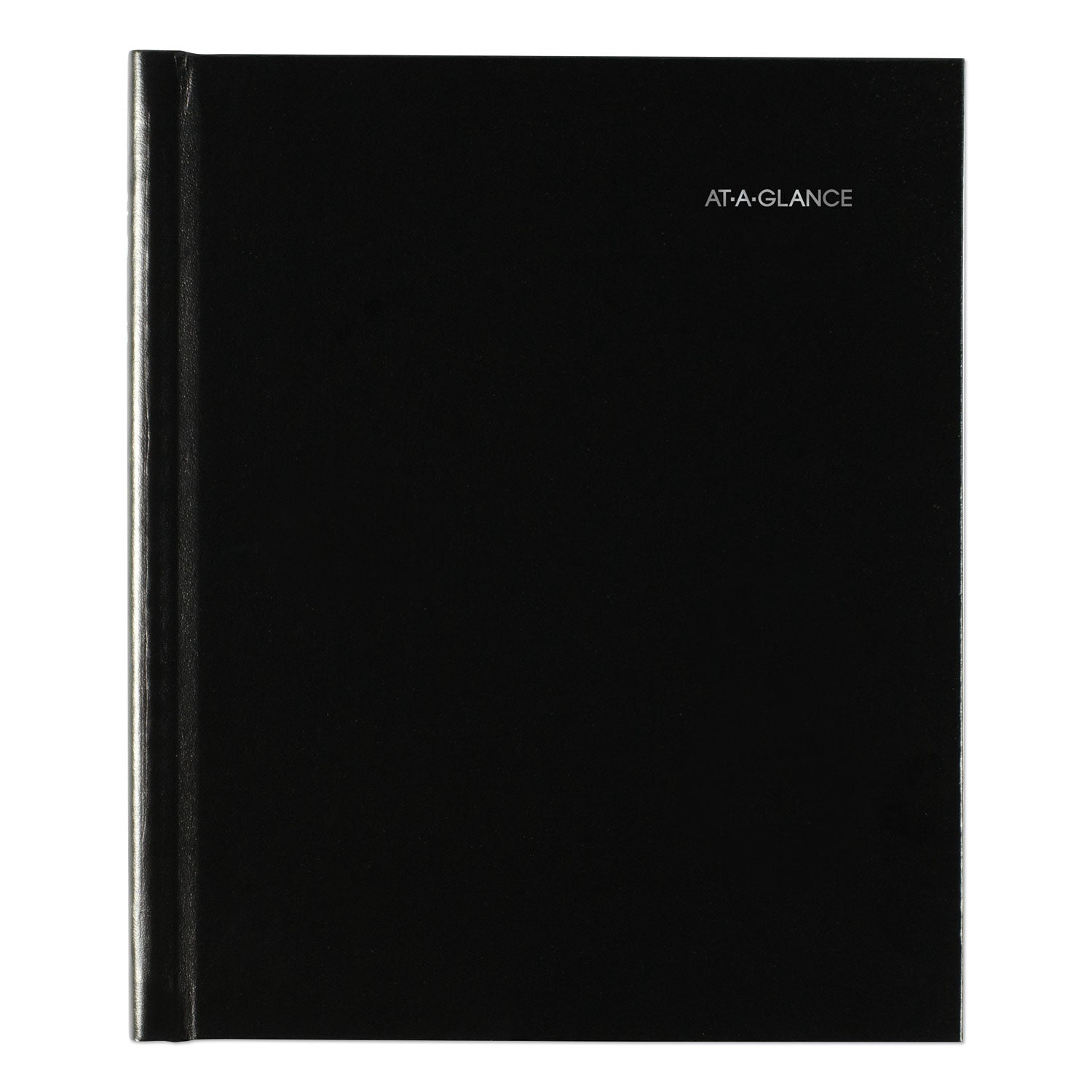 DayMinder Hard-Cover Monthly Planner with Memo Section, 8.5 x 7, Black Cover, 12-Month (Jan to Dec): 2024 - 