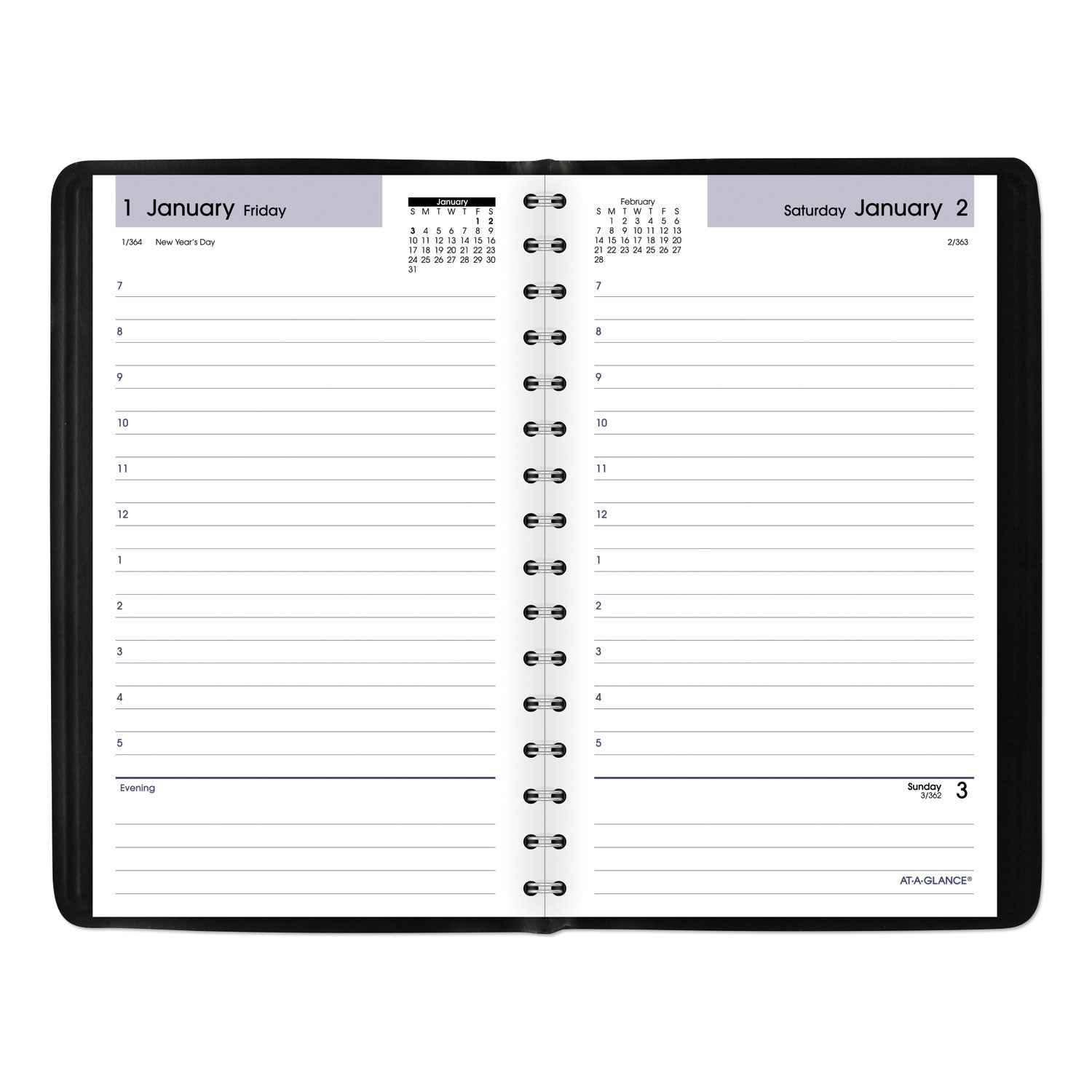 dayminder-daily-appointment-book-8-x-5-black-cover-12-month-jan-to-dec-2024_aagsk4400 - 3