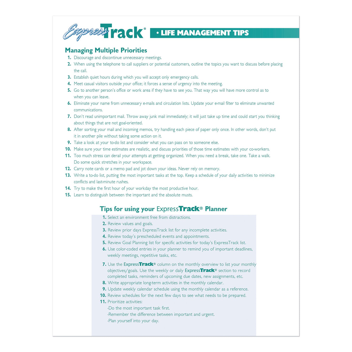 Express Track Recycled Weekly Appointment Book/Monthly Planner, 11 x 8.5, Black Cover, 13-Month (Jan to Jan): 2024 to 2025 - 