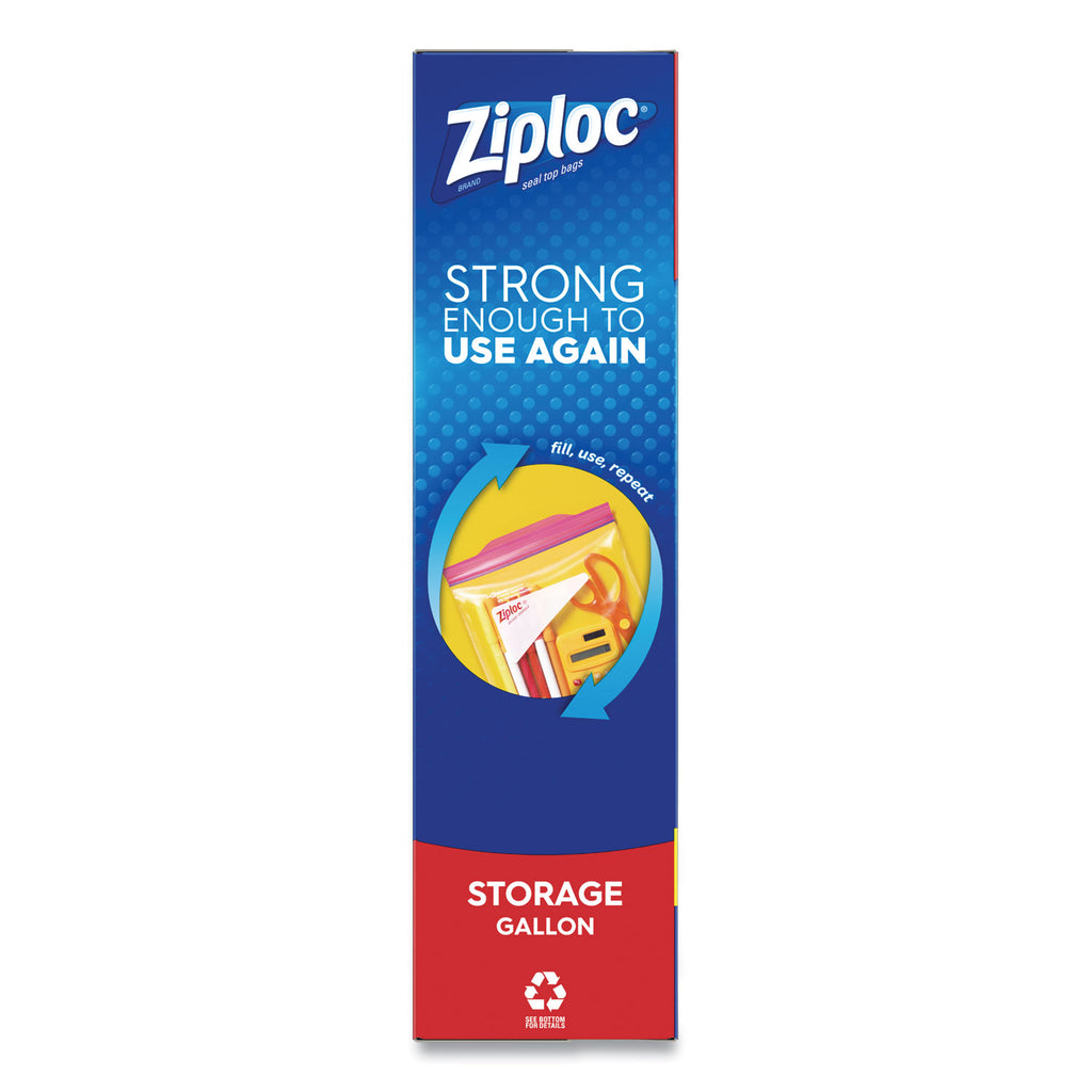 double-zipper-storage-bags-1-gal-175-mil-1056-x-1075-clear-38-bags-box-9-boxes-carton_sjn314470 - 2
