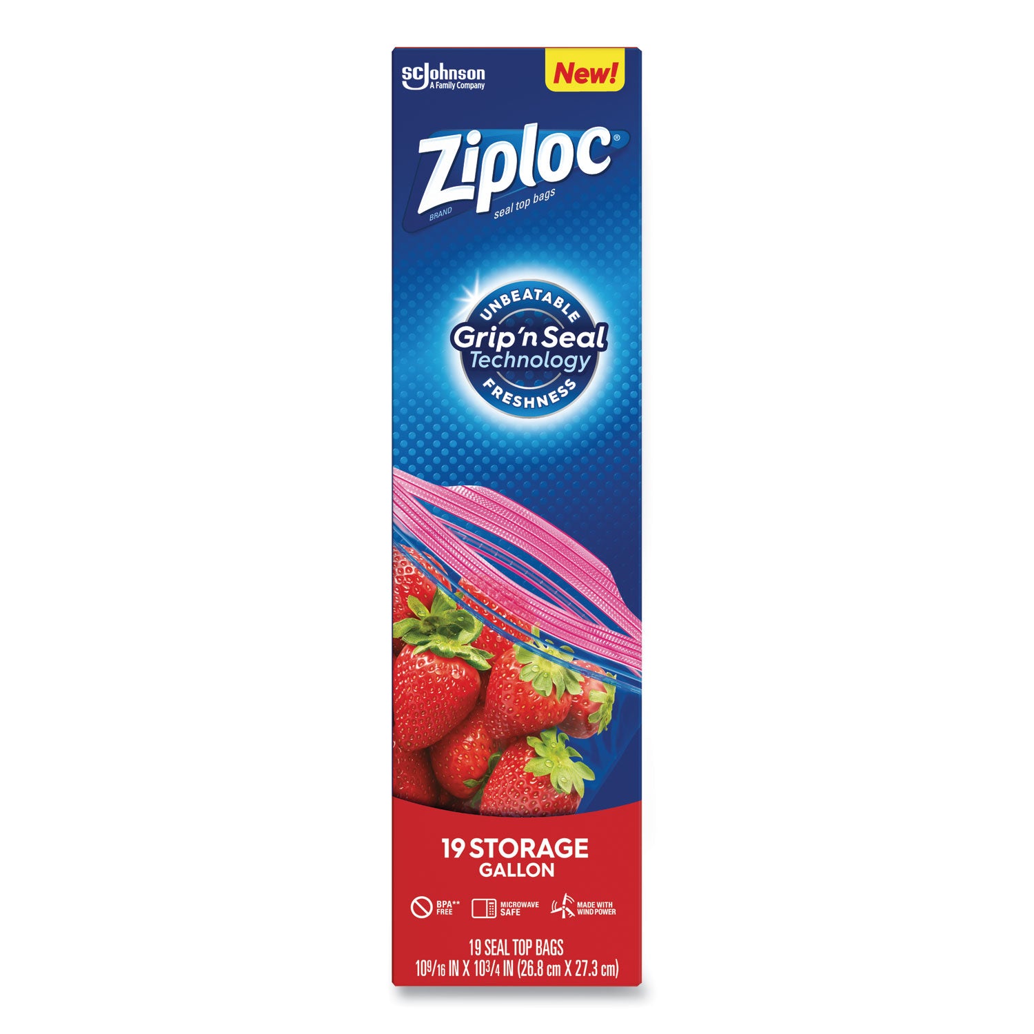 double-zipper-storage-bags-1-gal-175-mil-96-x-121-clear-19-bags-box-12-boxes-carton_sjn314467 - 2