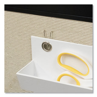 Panel Wall Wire Hooks, Silver, 25 Hooks/Pack