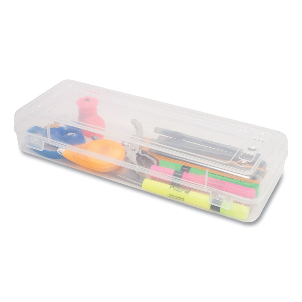 Stretch Art Box, Polypropylene, 13.25 x 5 x 2.3, Clear