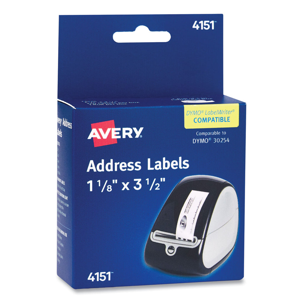 thermal-printer-labels-thermal-printers-113-x-35-clear-120-roll-1-roll-pack_ave04151 - 1