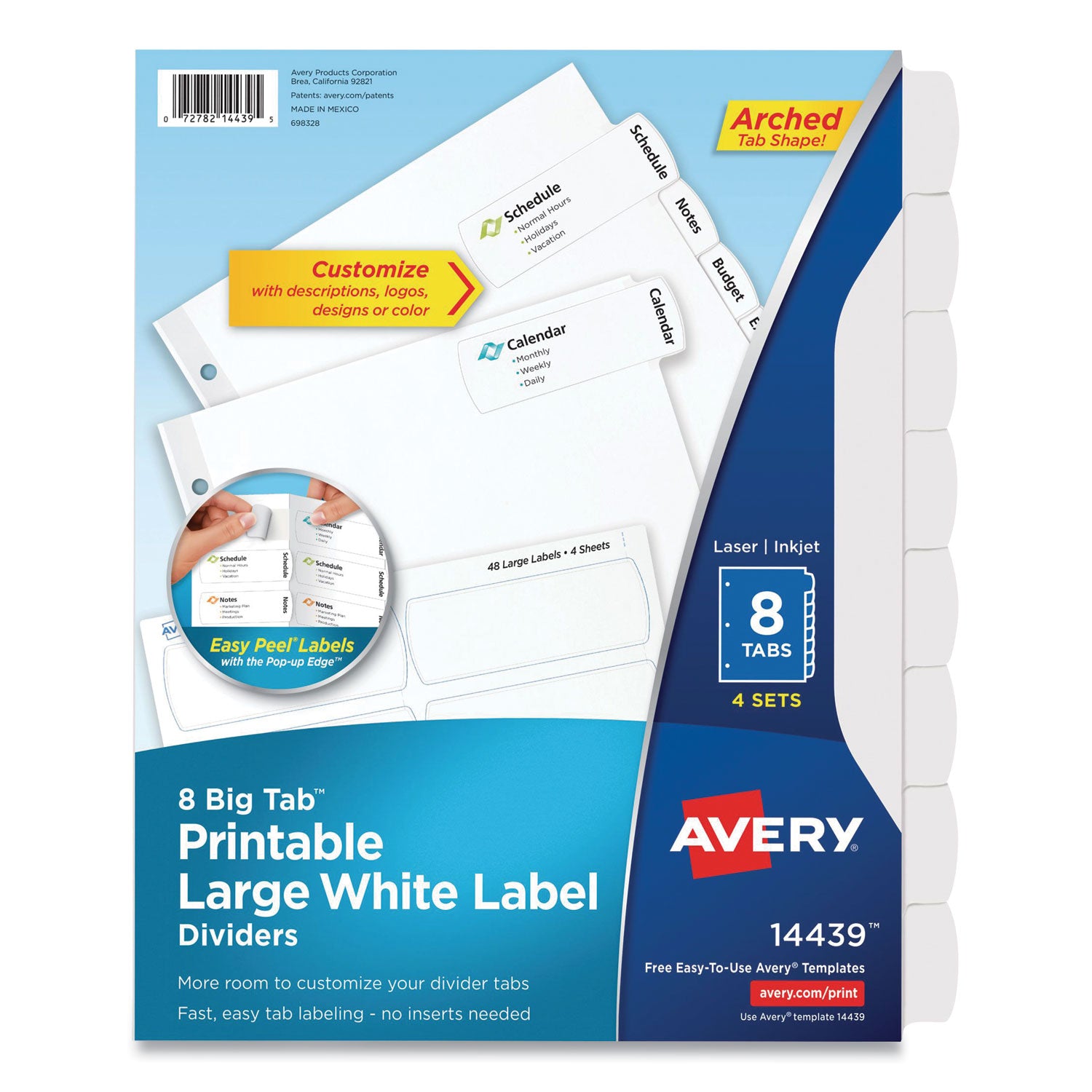 big-tab-printable-large-white-label-tab-dividers-8-tab-11-x-85-white-4-sets_ave14439 - 6