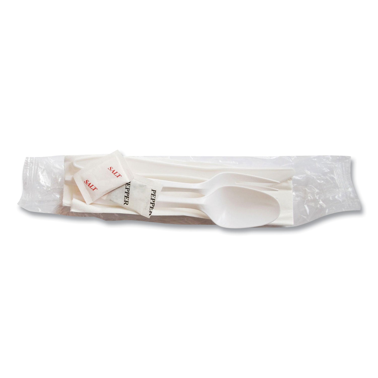 mediumweight-cutlery-kit-plastic-fork-spoon-knife-salt-pep-napkin-white-250-carton_bsq1171241 - 1