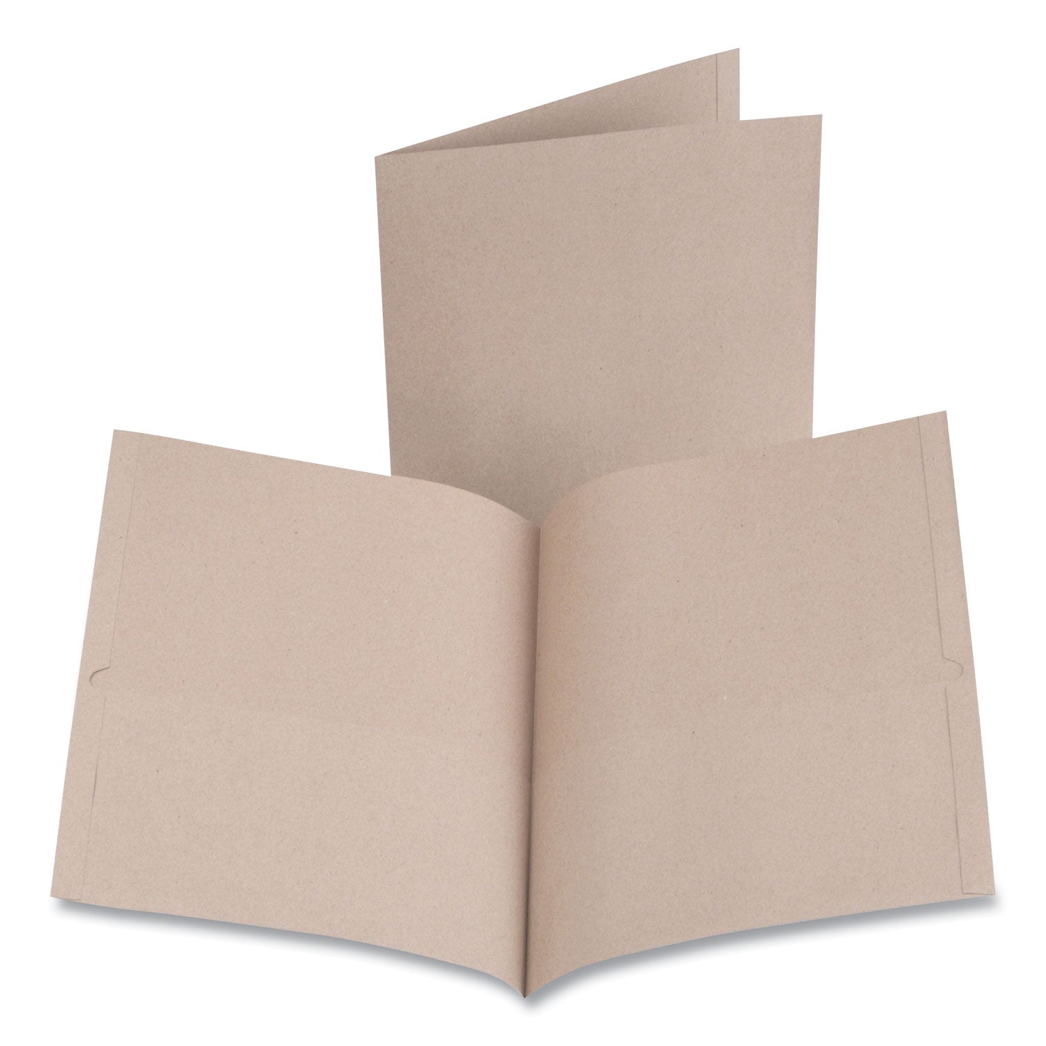 earthwise-by-oxford-100%-recycled-paper-twin-pocket-portfolio-100-sheet-capacity-11-x-85-natural-10-pack_oxf00574 - 1