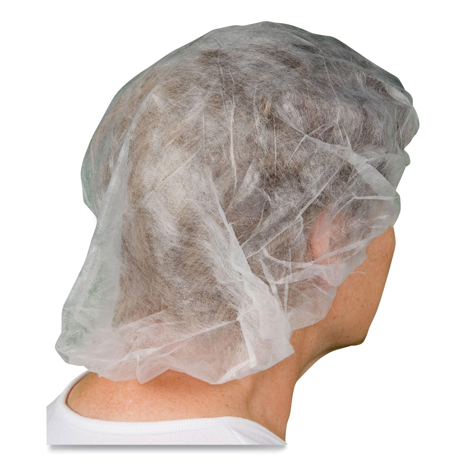 BC Series Bouffant Caps, 21", White, 1,000/Carton