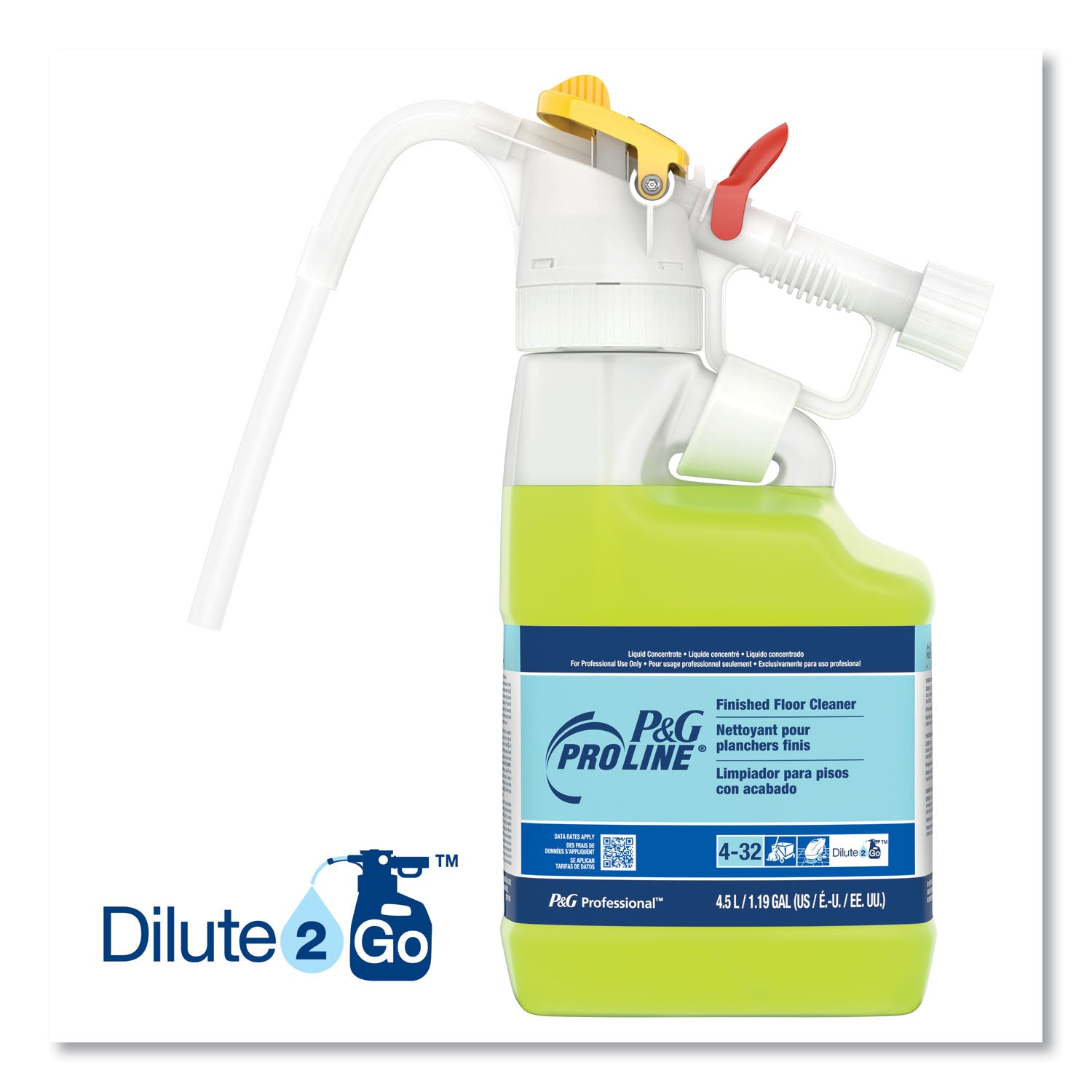 dilute-2-go-p-and-g-pro-line-finished-floor-cleaner-fresh-scent-45-l-jug-1-carton_pgc72003 - 2