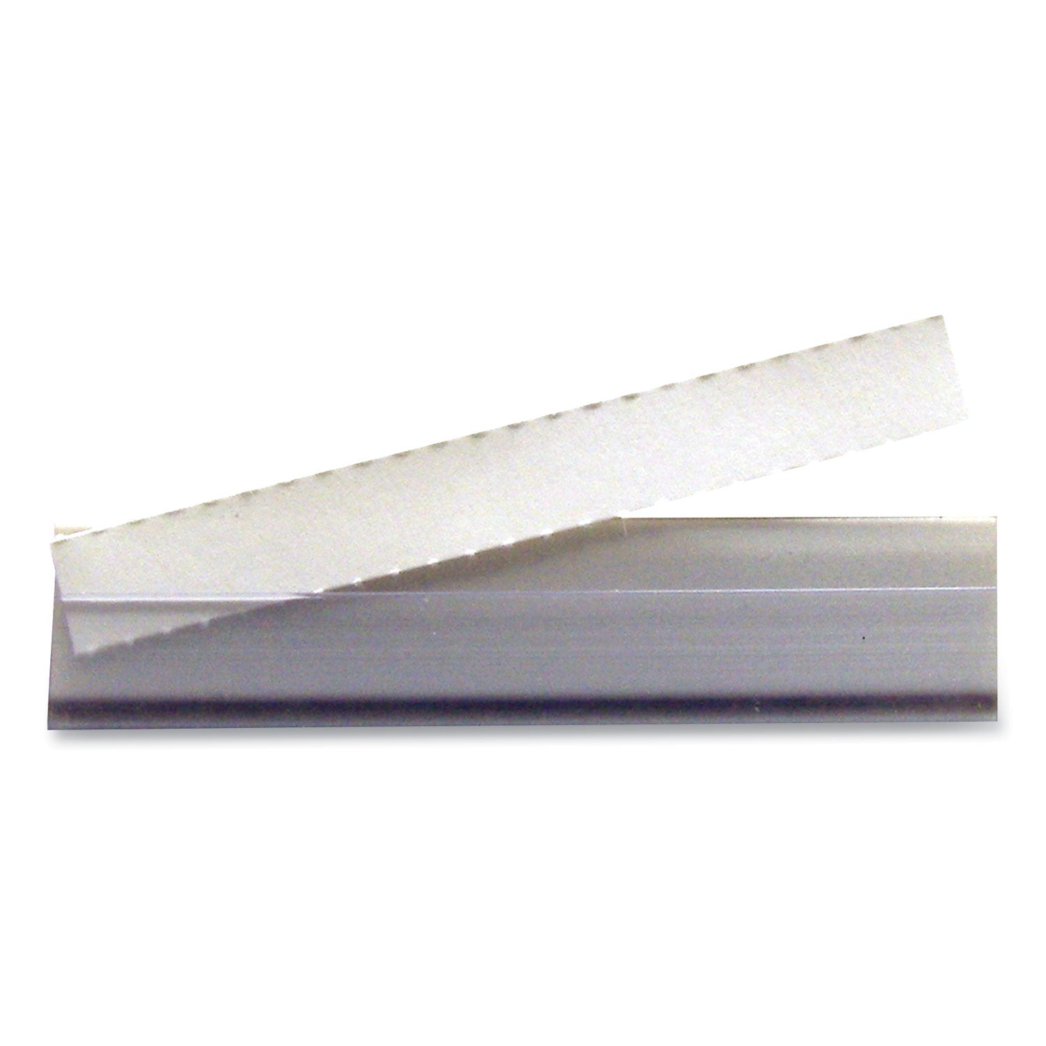 Shelf Labeling Strips, Side Load, 4 x 0.78, Clear, 10/Pack - 