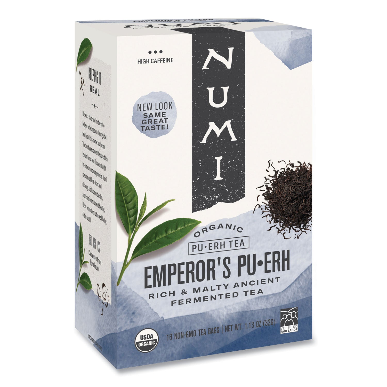 organic-teas-and-teasans-0125-oz-emperors-puerh-16-box_num10350 - 1