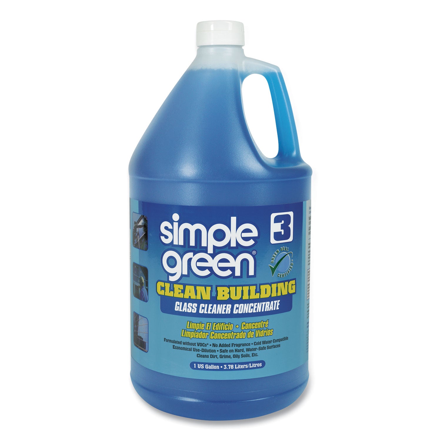 clean-building-glass-cleaner-concentrate-unscented-1gal-bottle_smp11301 - 1