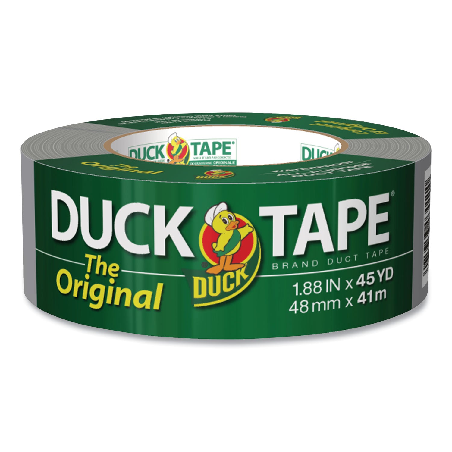 Duct Tape, 3" Core, 1.88" x 45 yds, Gray - 