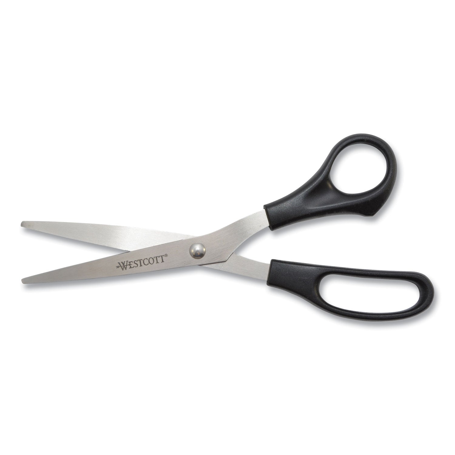 all-purpose-stainless-steel-scissors-8-long-35-cut-length-black-straight-handle_acm16907 - 2