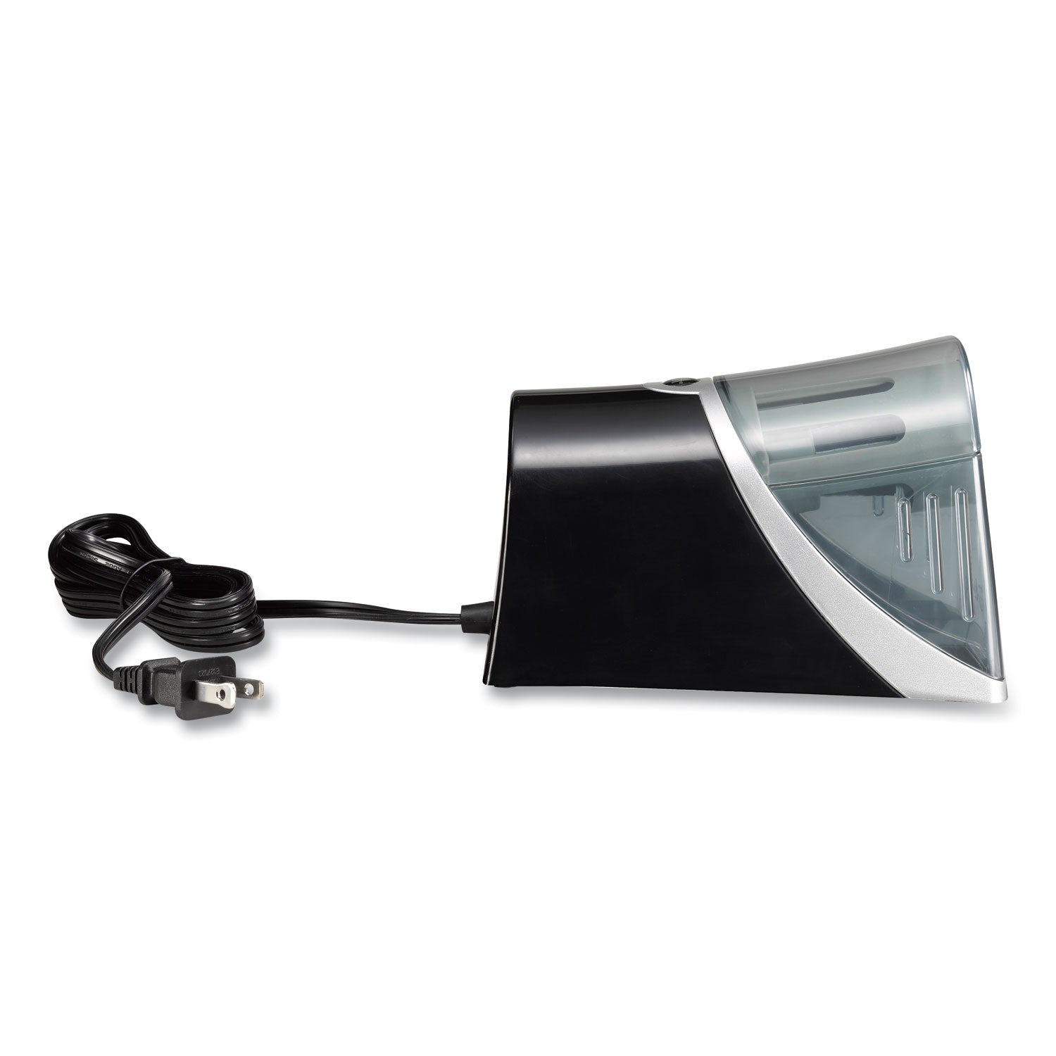 iPoint Evolution Axis Pencil Sharpener, AC-Powered, 4.25 x 7 x 4.75, Black/Silver