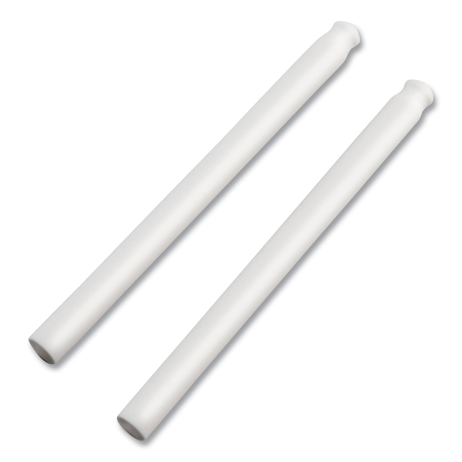 Clic Eraser Refills for Pentel Clic Erasers, Cylindrical Rod, White, 2/Pack - 