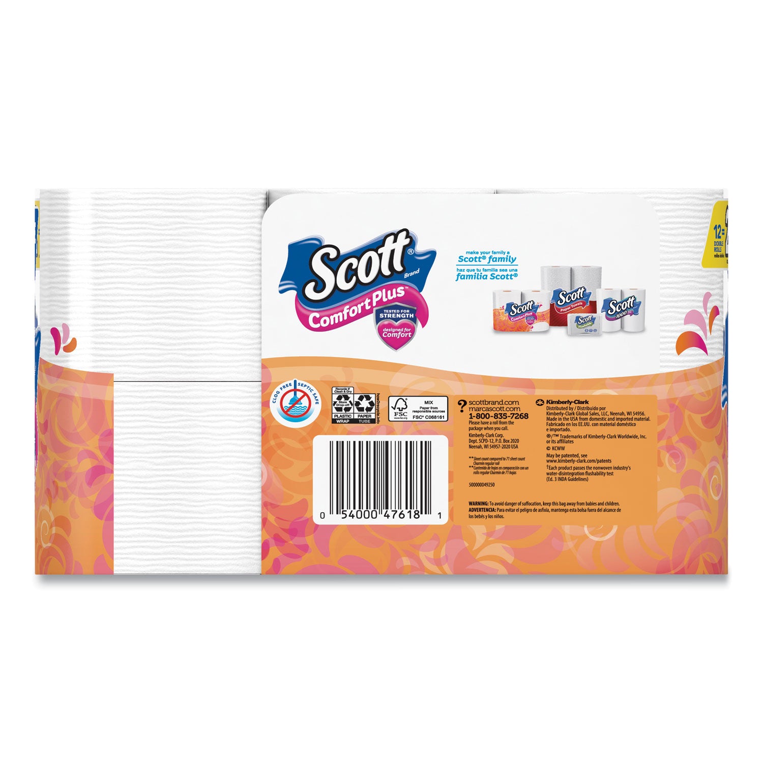 comfortplus-toilet-paper-double-roll-bath-tissue-septic-safe-1-ply-white-231-sheets-roll-12-rolls-pack-4-packs-carton_kcc47618 - 5