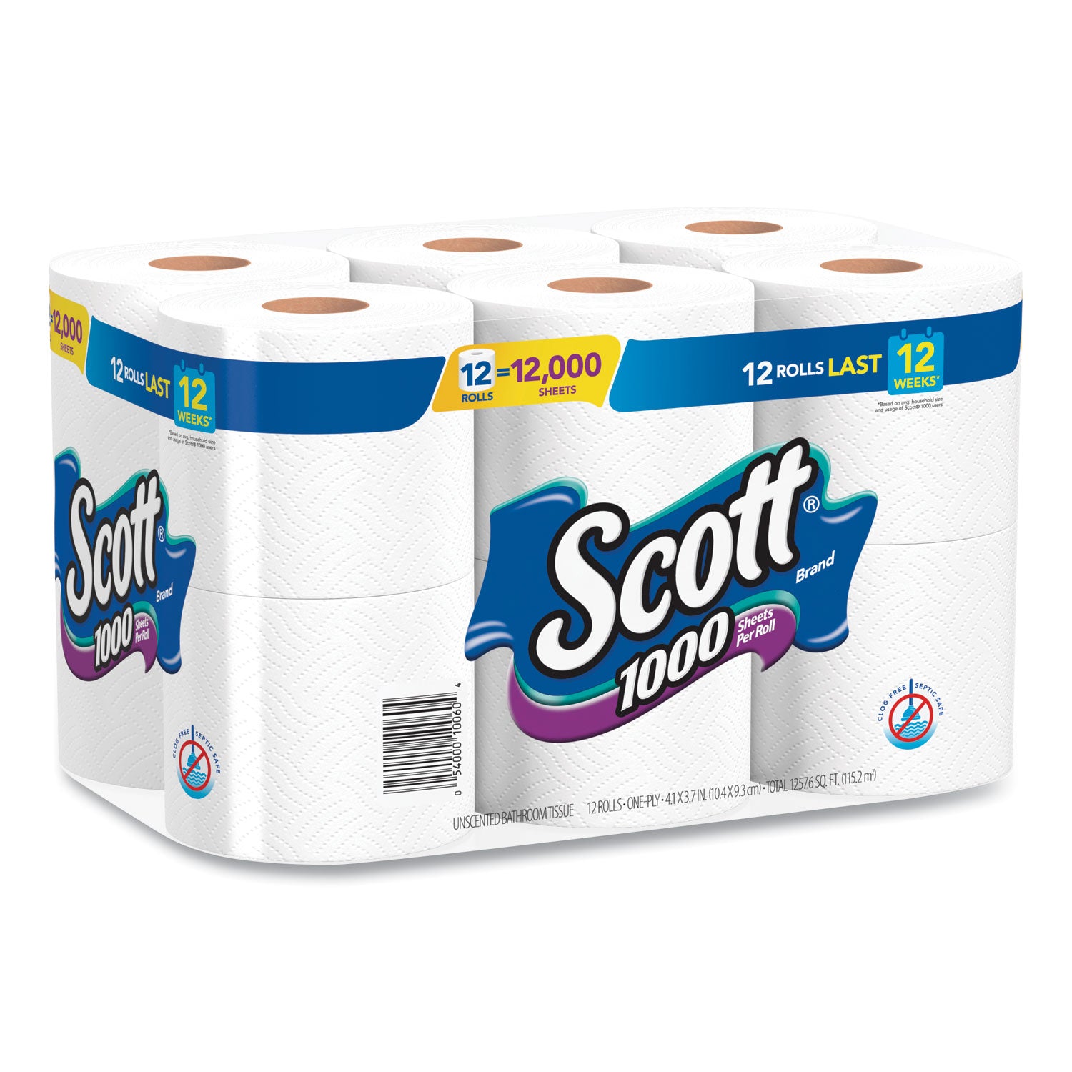 toilet-paper-septic-safe-1-ply-white-1000-sheets-roll-12-rolls-pack-4-pack-carton_kcc10060 - 2