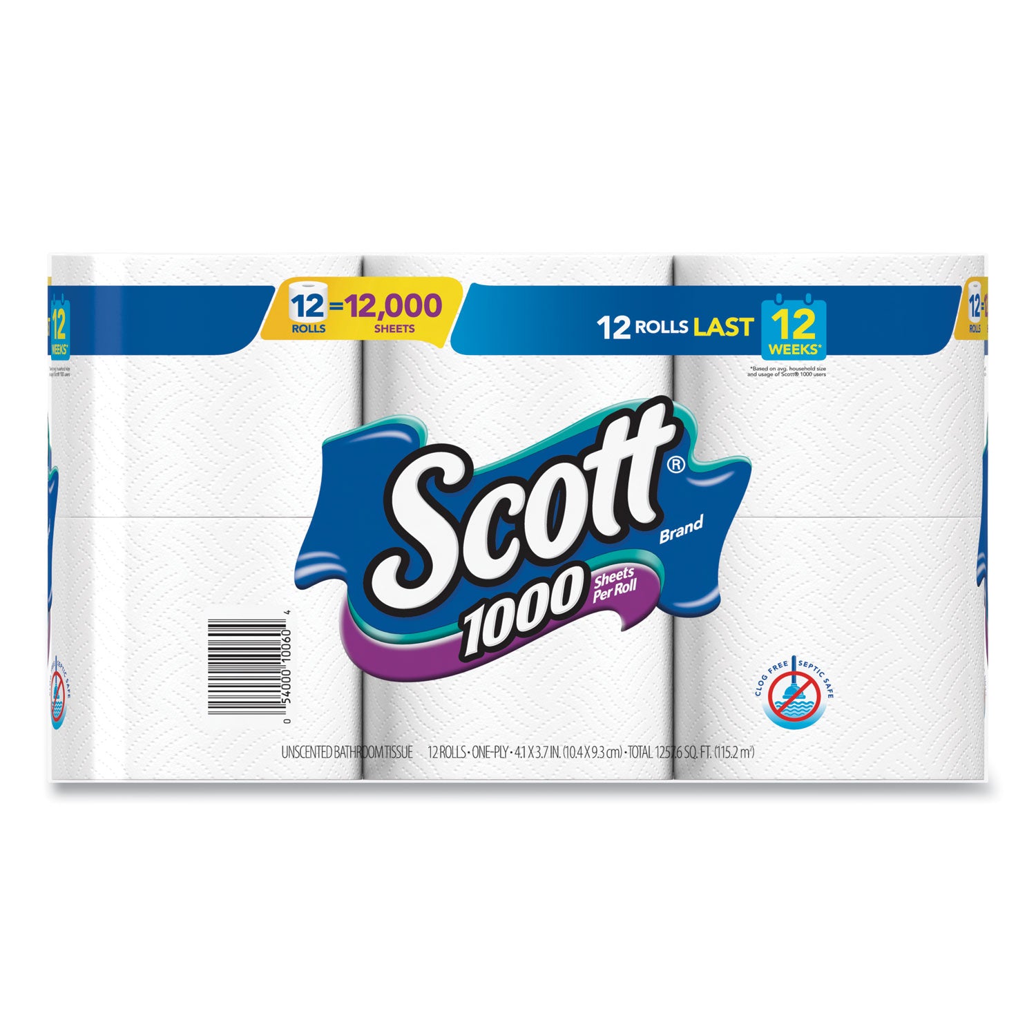 toilet-paper-septic-safe-1-ply-white-1000-sheets-roll-12-rolls-pack-4-pack-carton_kcc10060 - 4