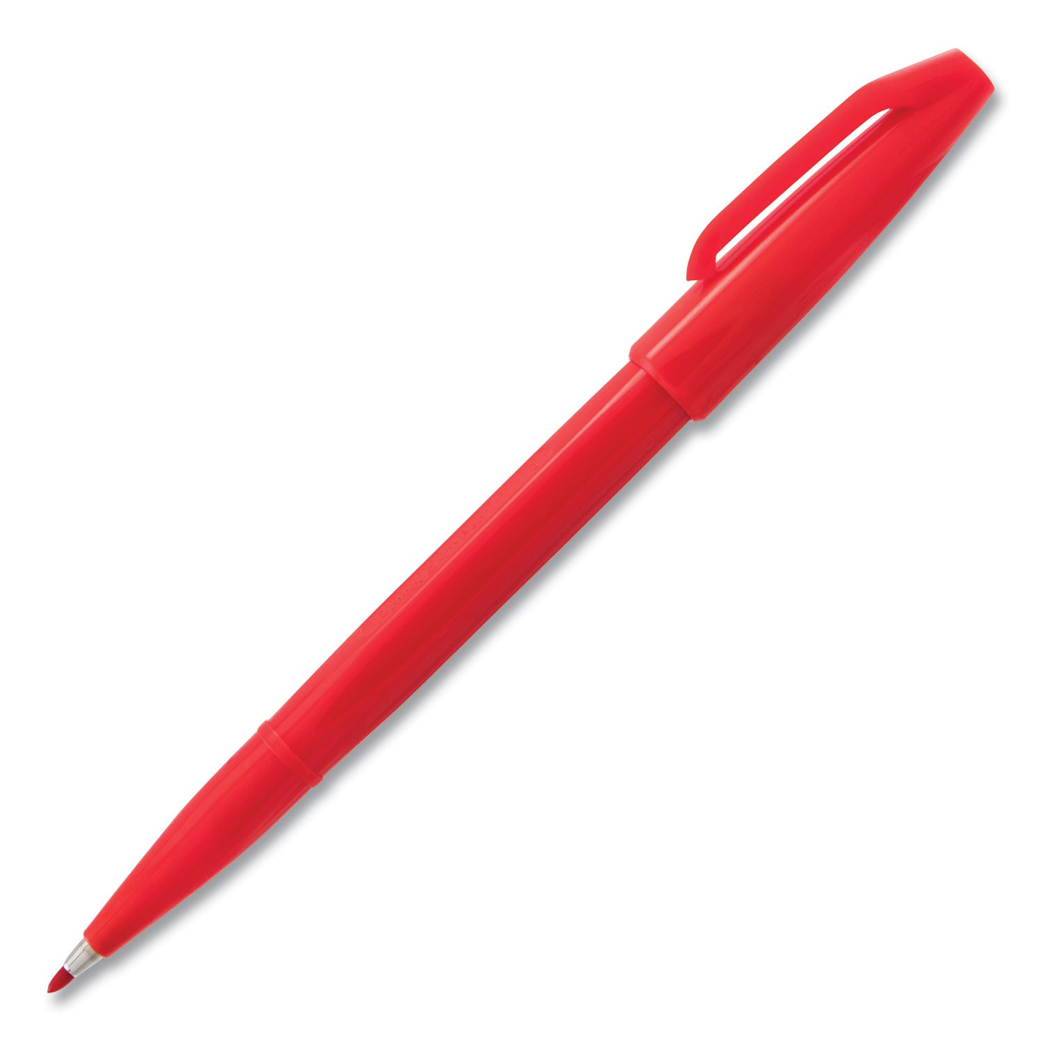 Sign Pen Fine Point Color Marker, Extra-Fine Bullet Tip, Red, Dozen - 
