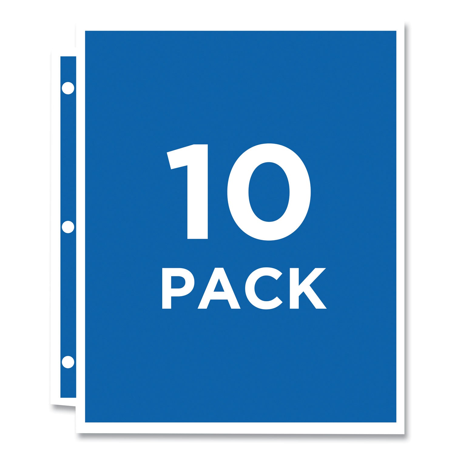 Photo Storage Pages for Four 4 x 6 Horizontal Photos, 3-Hole Punched, 10/Pack