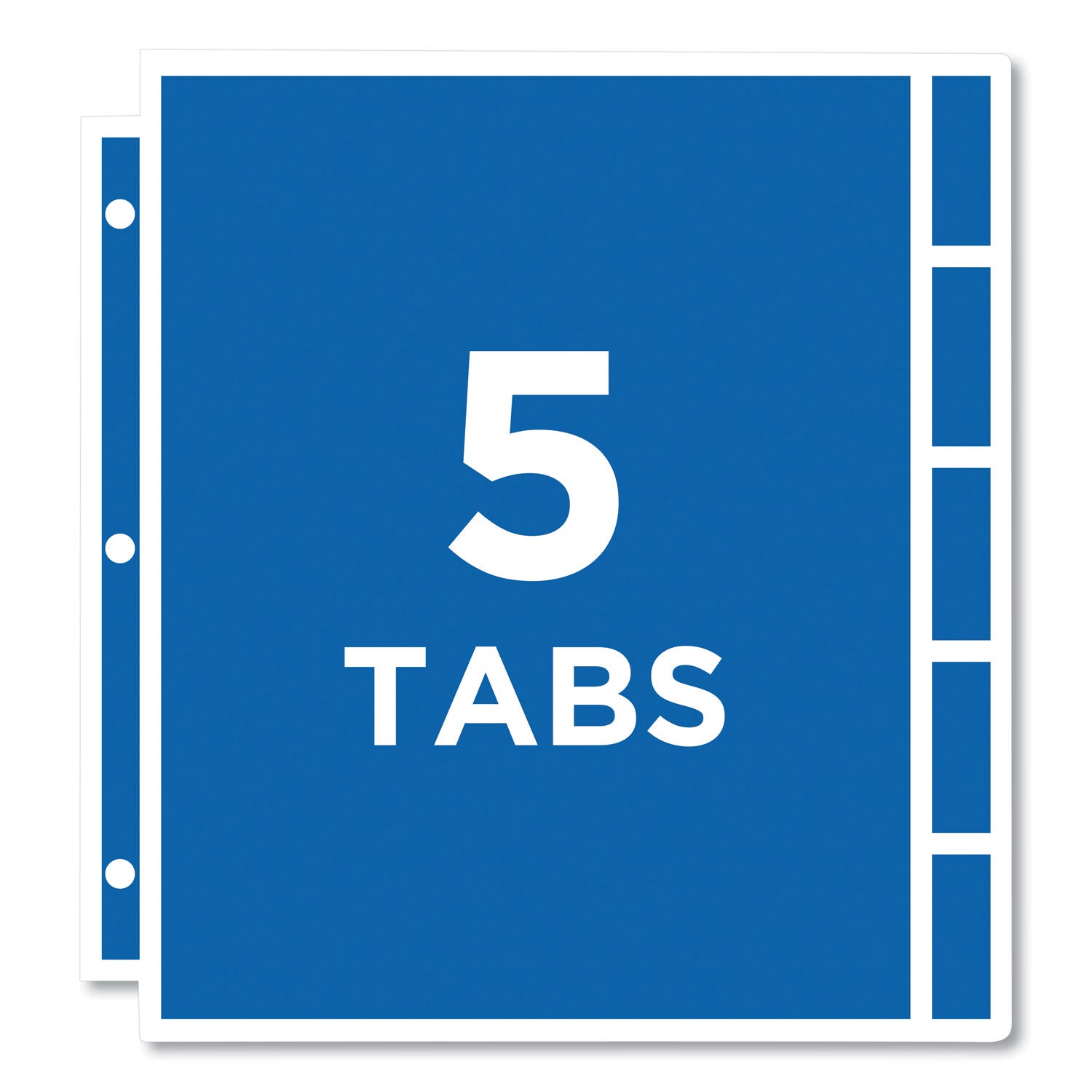 protect-n-tab-top-load-clear-sheet-protectors-w-five-tabs-letter_ave74160 - 4