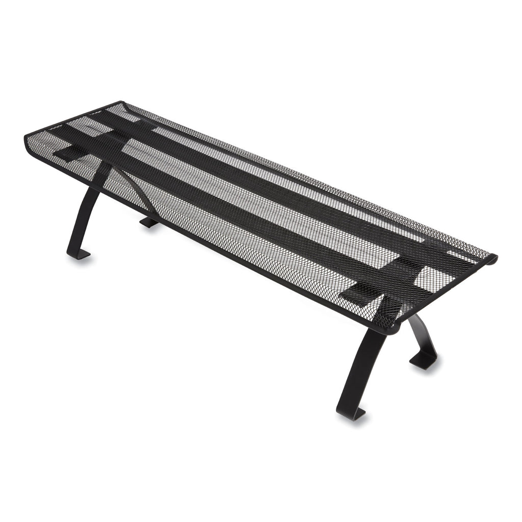 Wire Mesh Raised Shelf, 26.57 x 1.5 x 7.48, Black