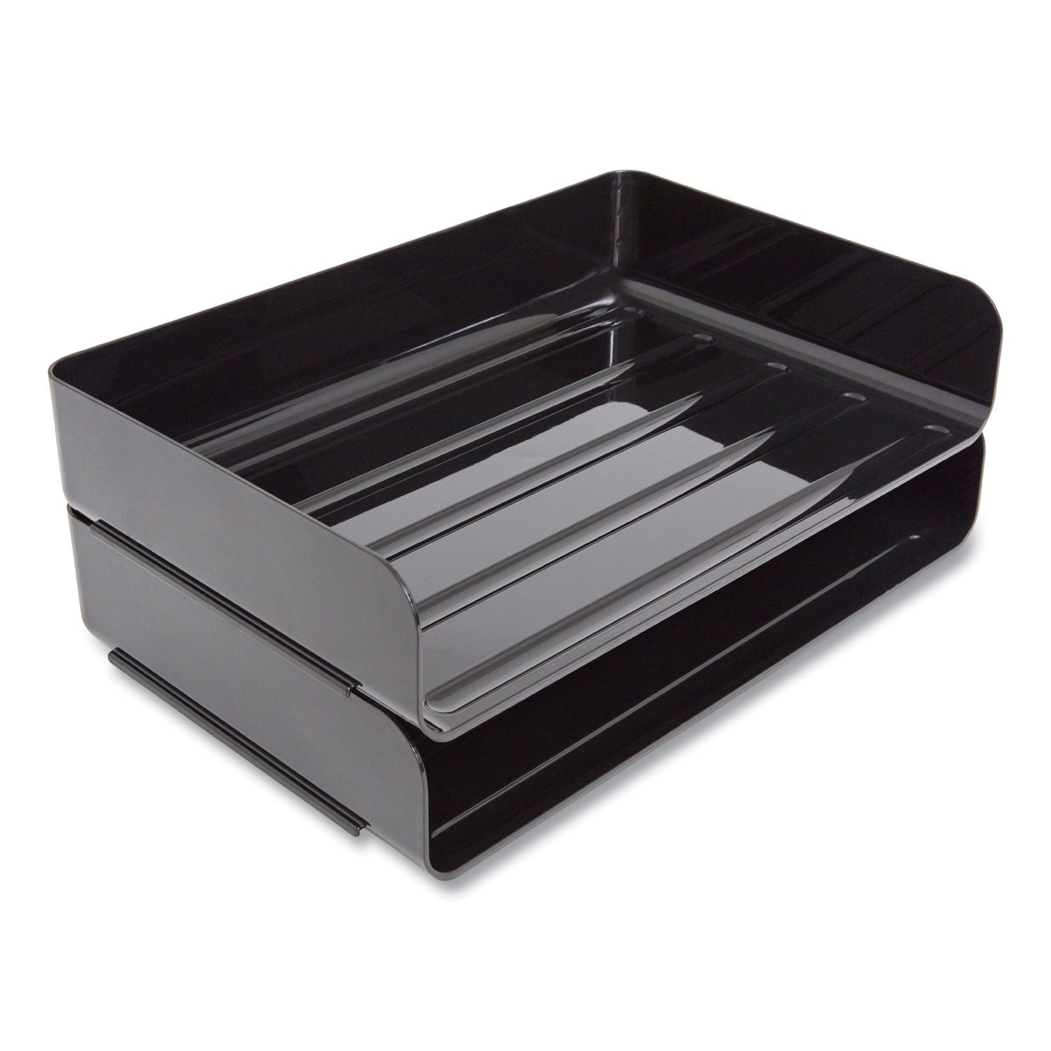 side-load-stackable-plastic-document-tray-1-section-legal-size-1506-x-972-x-301-black-2-pack_tud24380816 - 3
