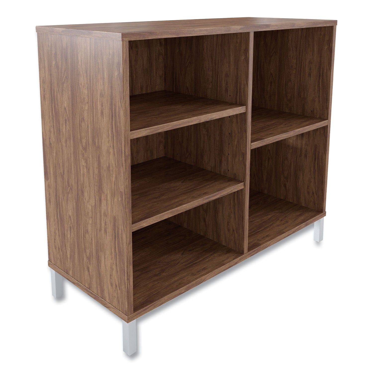 essentials-laminate-bookcase-five-shelf-36w-x-15d-x-316h-espresso_uos24398954 - 1