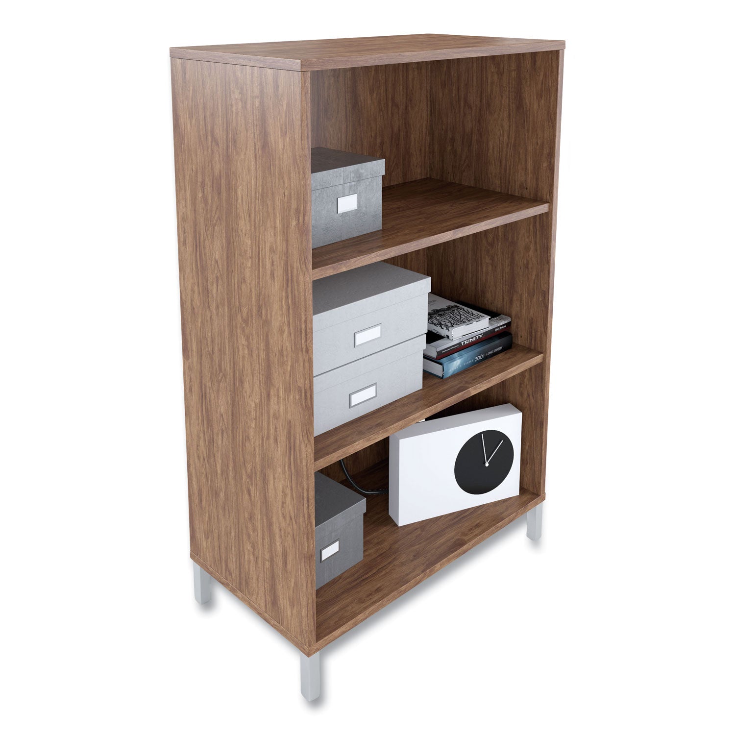 essentials-laminate-bookcase-three-shelf-28w-x-15d-x-456h-espresso_uos24398960 - 3