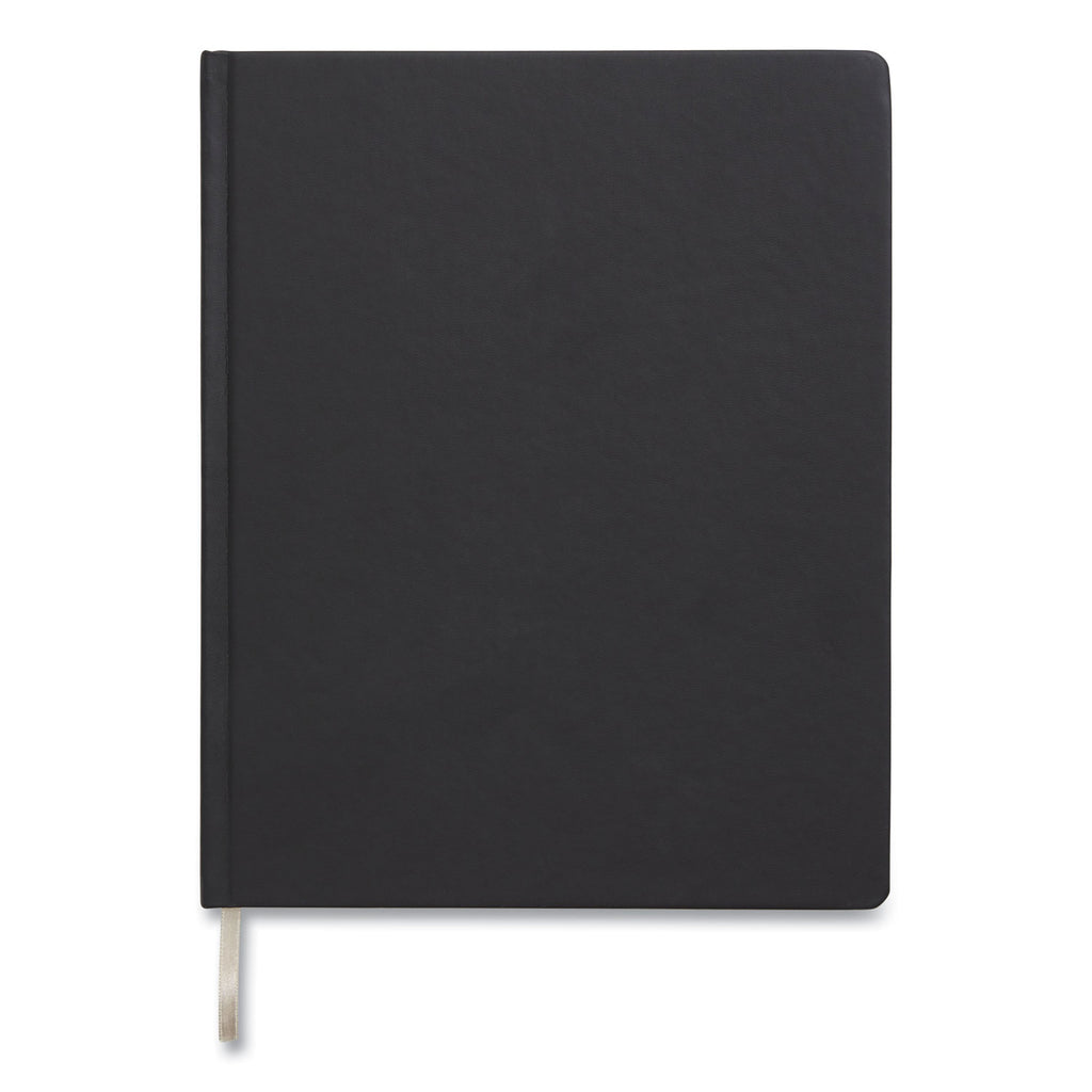 Hardcover Business Journal, 1-Subject, Narrow Rule, Black Cover, (96) 10 x 8 Sheets