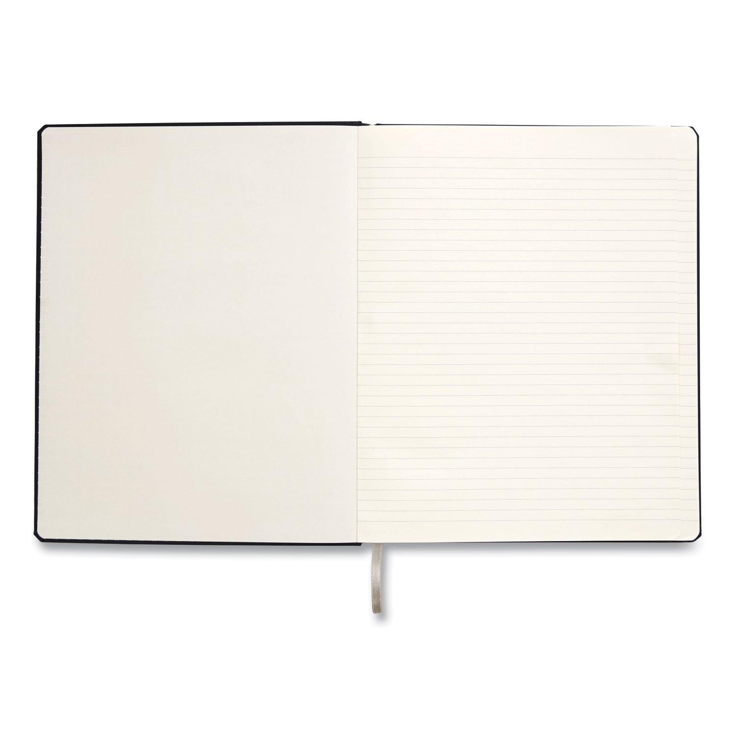 Hardcover Business Journal, 1-Subject, Narrow Rule, Black Cover, (96) 10 x 8 Sheets