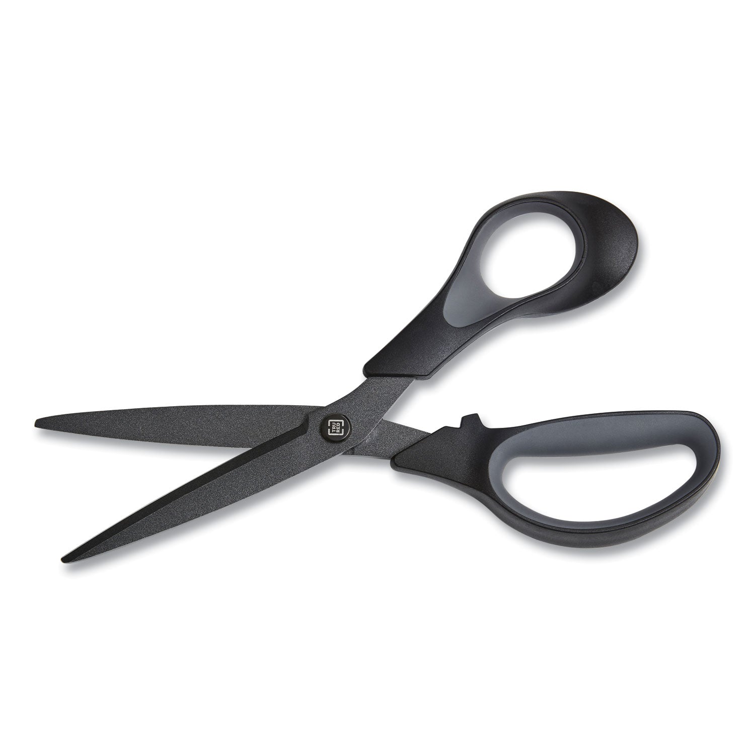 non-stick-titanium-coated-scissors-8-long-386-cut-length-charcoal-black-blades-black-gray-straight-handle_tud24380515 - 4