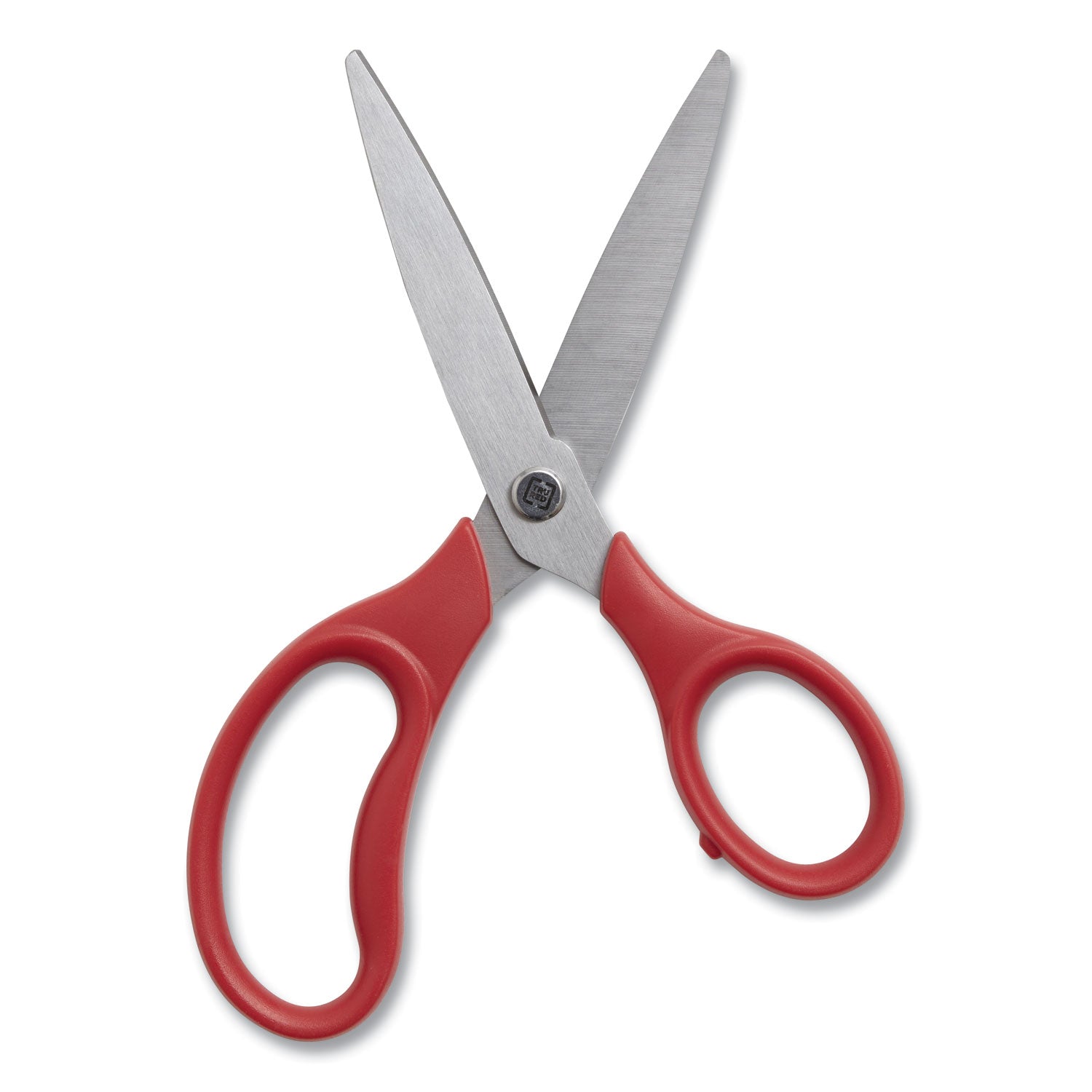 ambidextrous-stainless-steel-scissors-7-long-315-cut-length-red-straight-ergonomic-handle_tud24380516 - 2