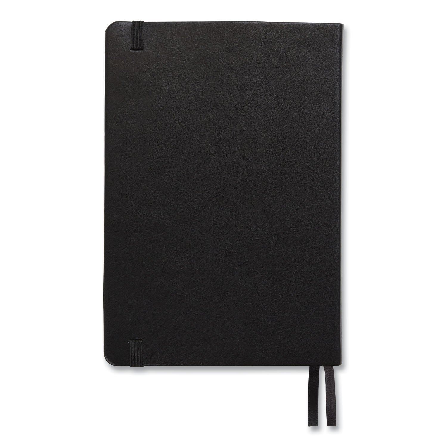 Flexible-Cover Business Journal, Elastic Closure, 1-Subject, Quadrille Rule (5 sq/in), Black Cover, (128) 8 x 5.5 Sheets