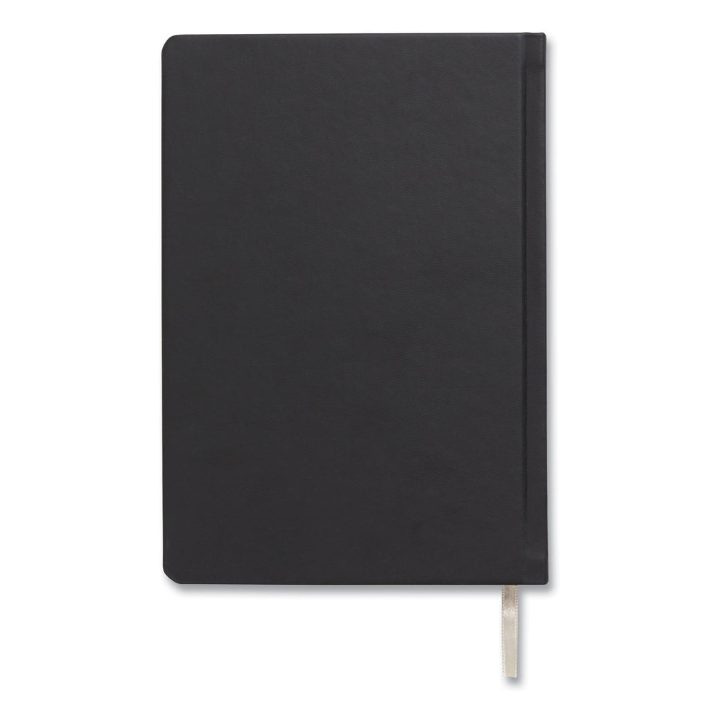Hardcover Business Journal, 1-Subject, Narrow Rule, Black Cover, (96) 8 x 5.5 Sheets