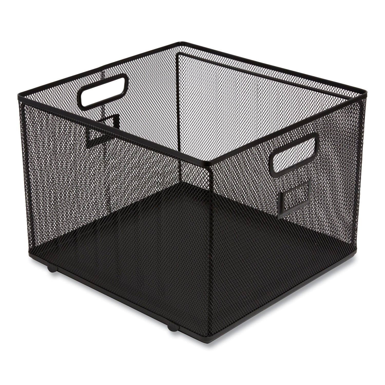 Wire Mesh File Organizer, Letter Size, 13.98" Long, Black