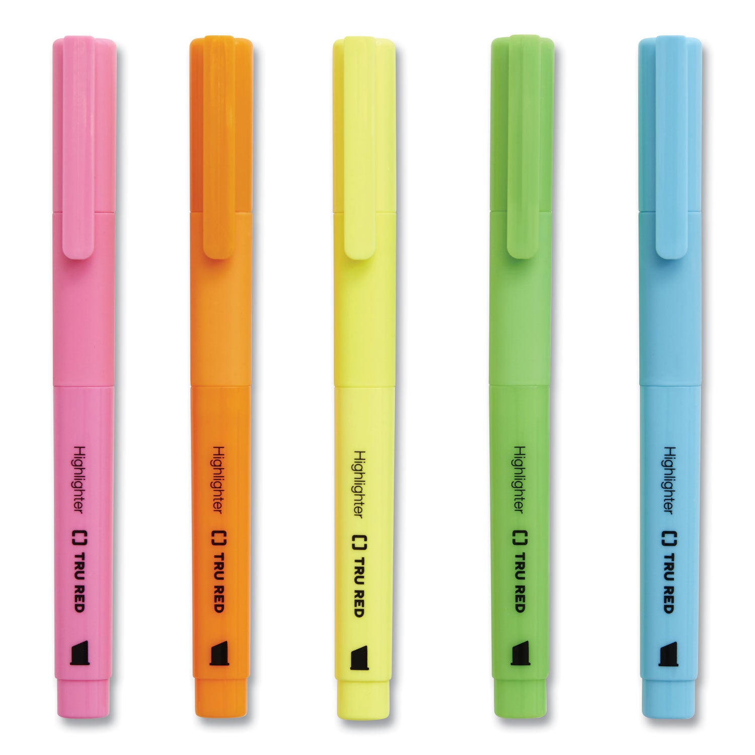 pen-style-chisel-tip-highlighter-assorted-ink-colors-chisel-tip-assorted-barrel-colors-5-pack_tud24376661 - 1