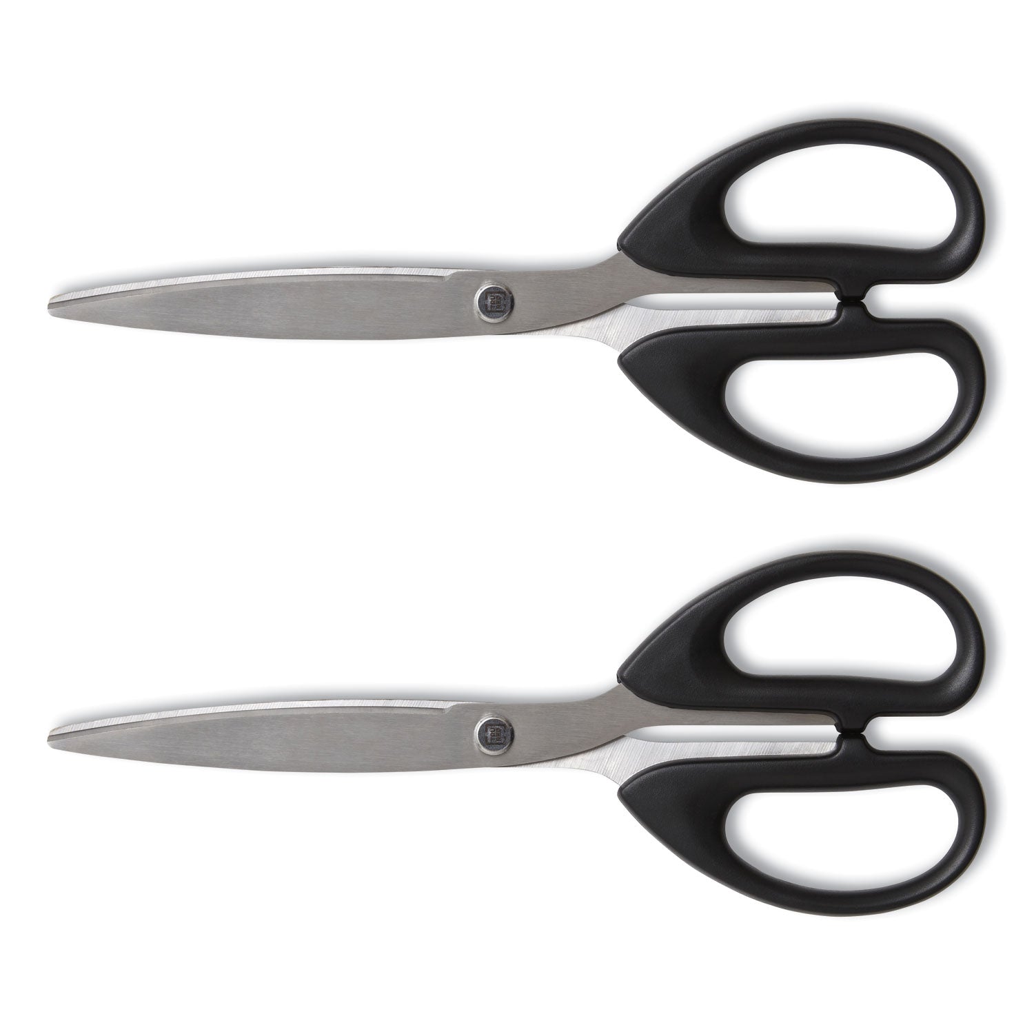 ambidextrous-stainless-steel-scissors-8-long-386-cut-length-black-straight-symmetrical-handle-2-pack_tud24380517 - 1