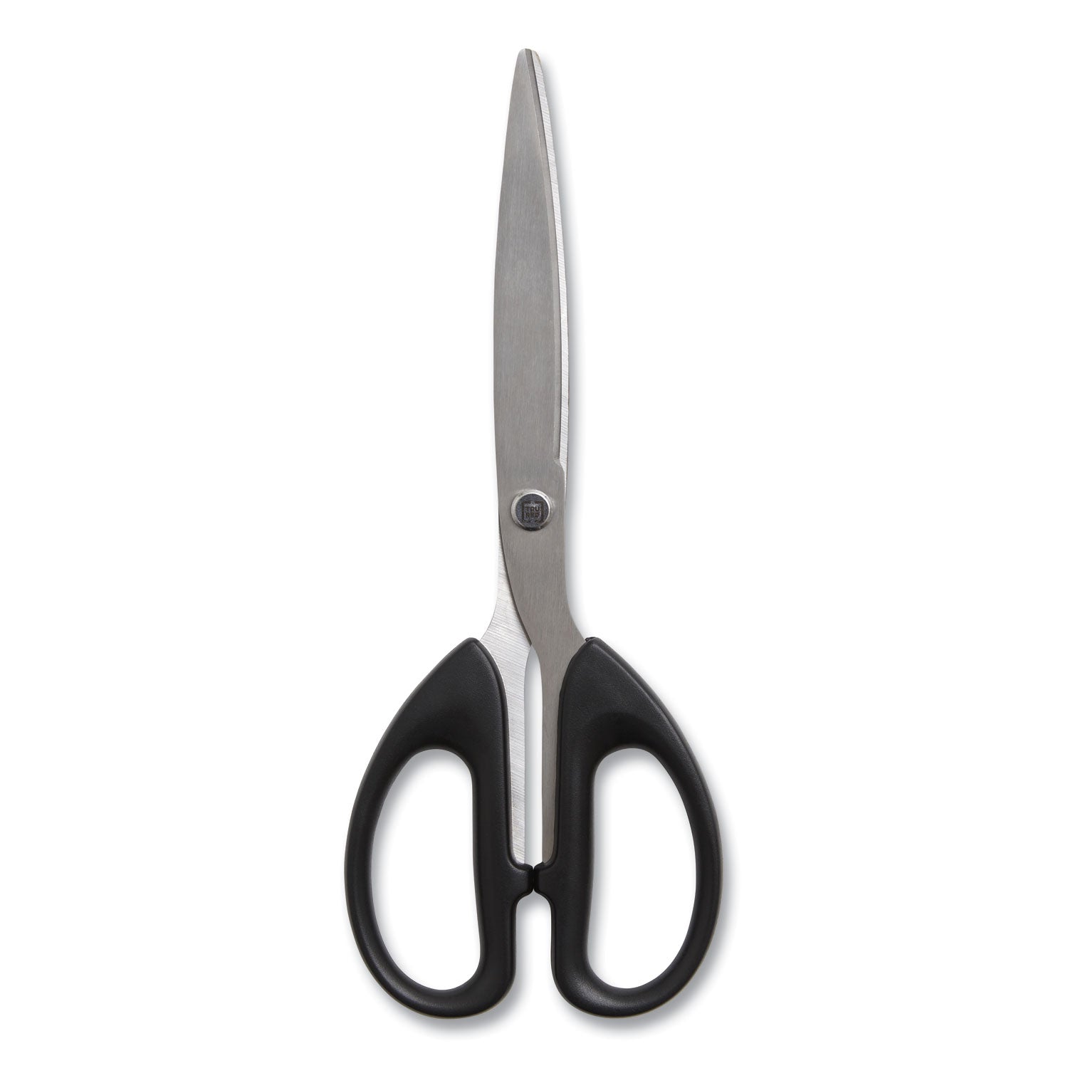 ambidextrous-stainless-steel-scissors-8-long-386-cut-length-black-straight-symmetrical-handle-2-pack_tud24380517 - 2