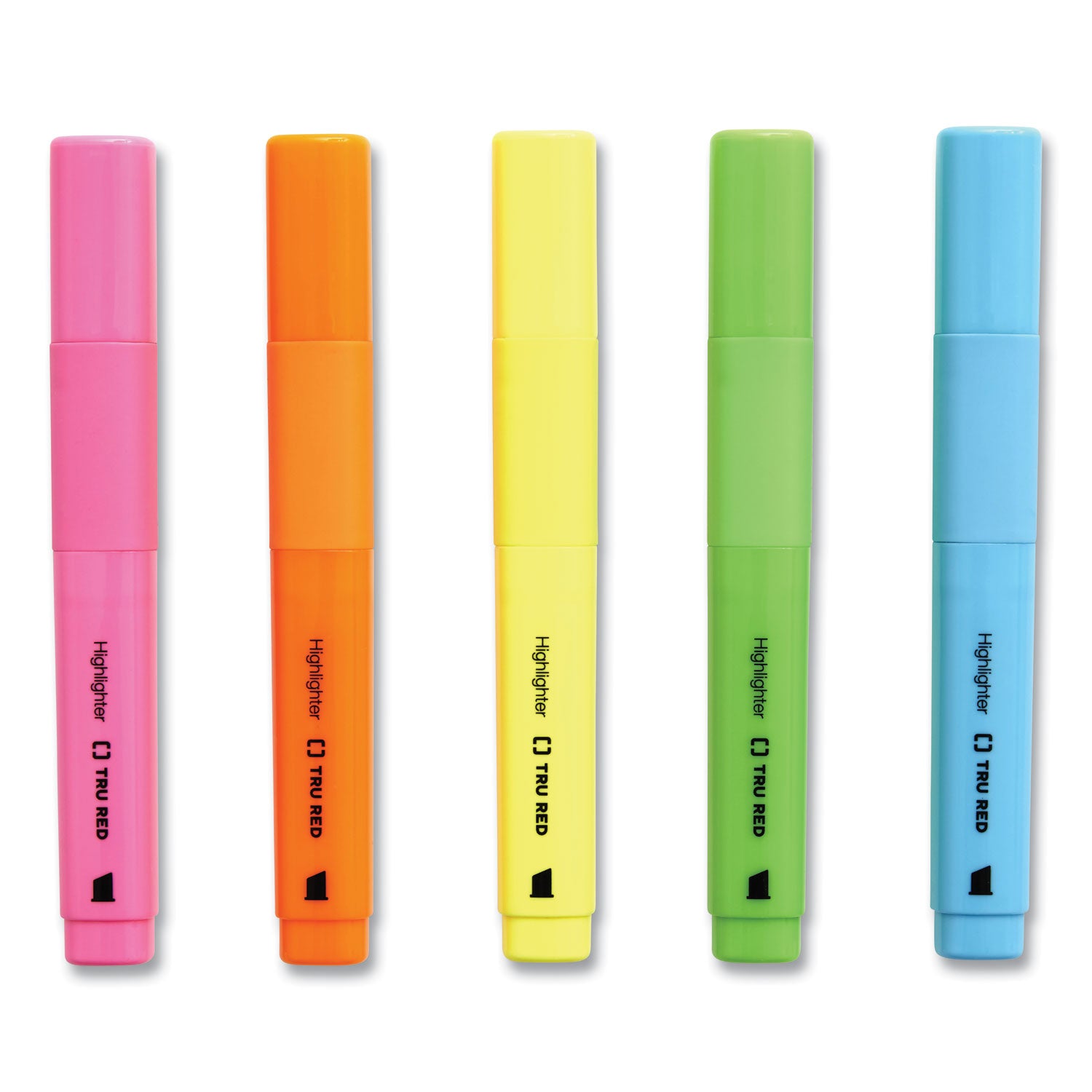 pen-style-chisel-tip-highlighter-assorted-ink-colors-chisel-tip-assorted-barrel-colors-12-pack_tud24376651 - 1