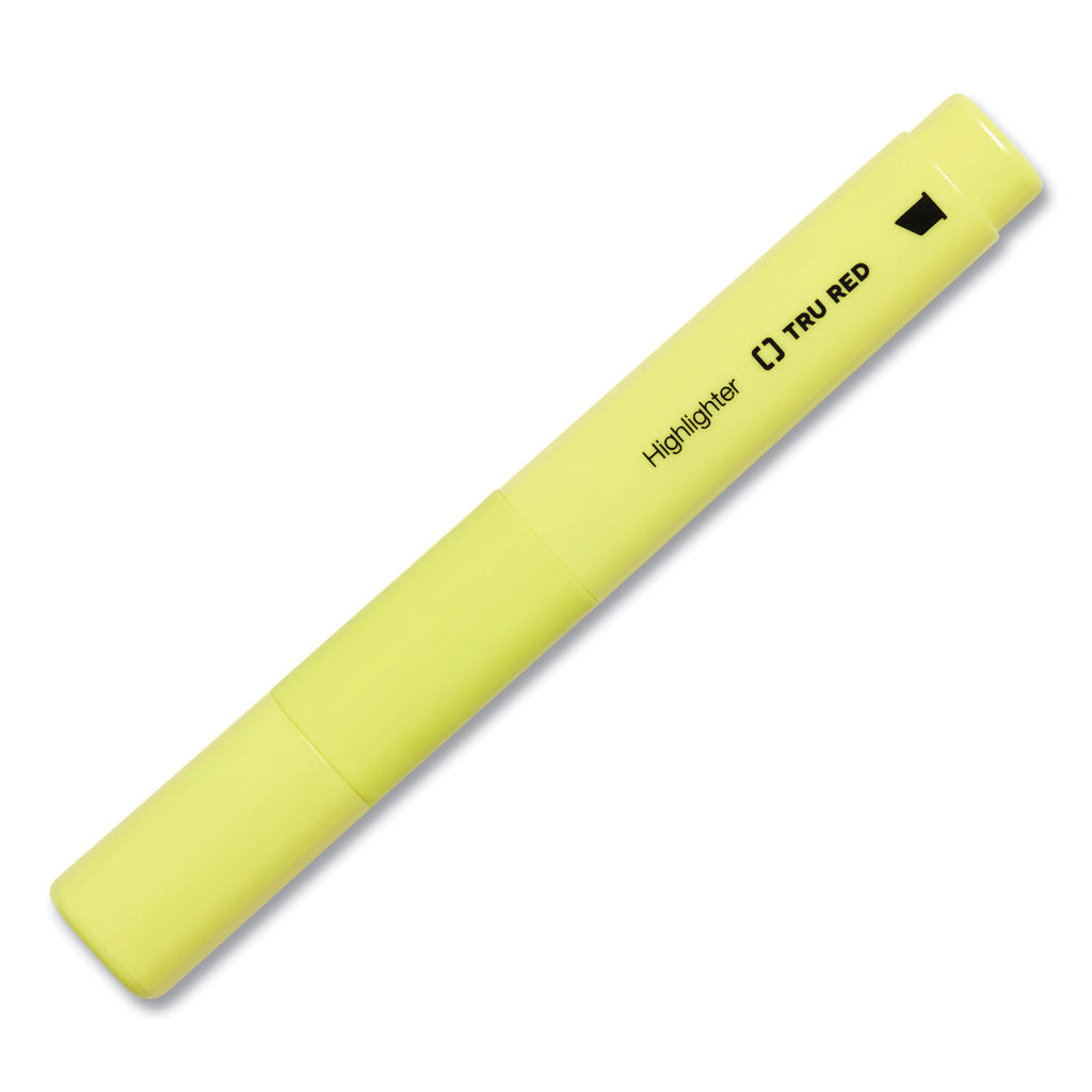 pen-style-chisel-tip-highlighter-yellow-ink-chisel-tip-yellow-barrel-36-pack_tud24376639 - 2