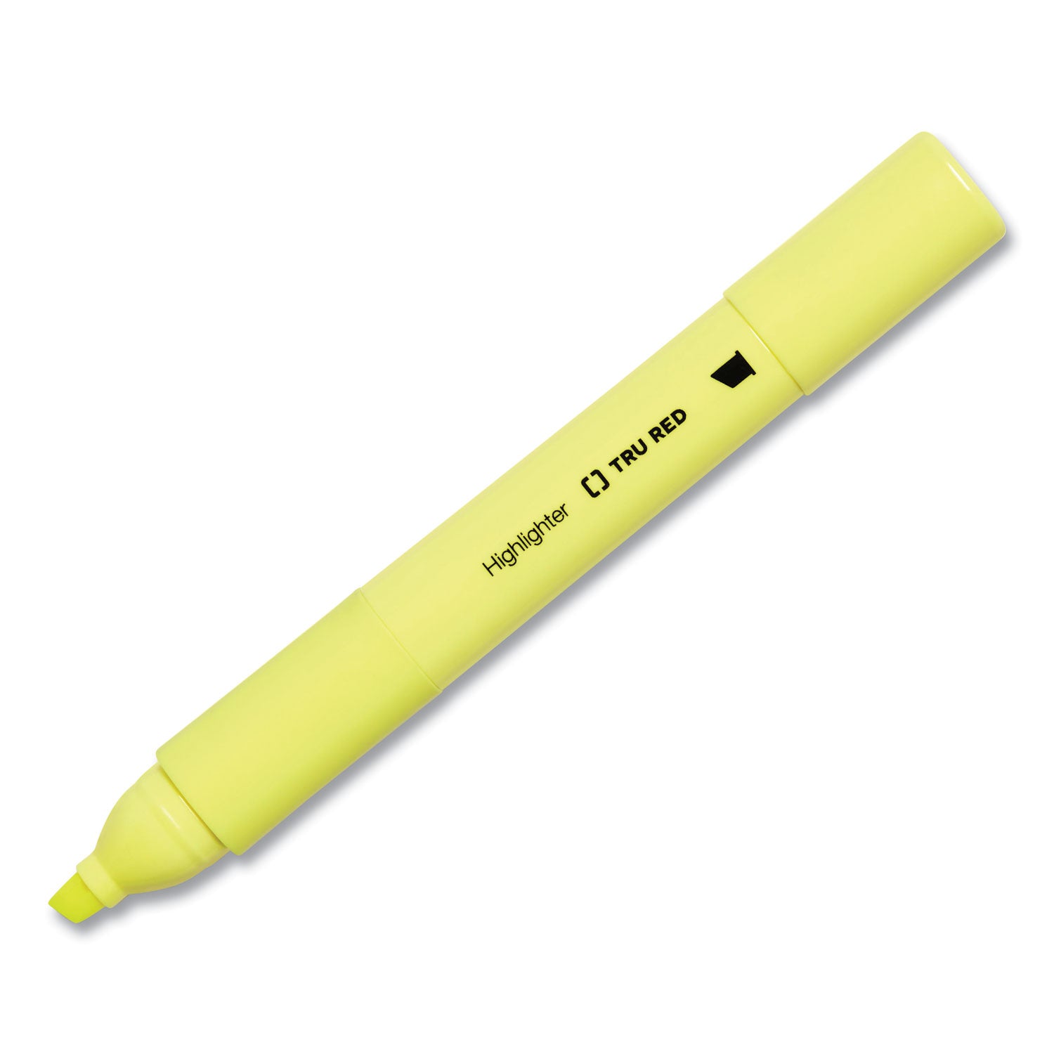 tank-style-chisel-tip-highlighter-yellow-ink-chisel-tip-yellow-barrel-5-pack_tud24376623 - 2